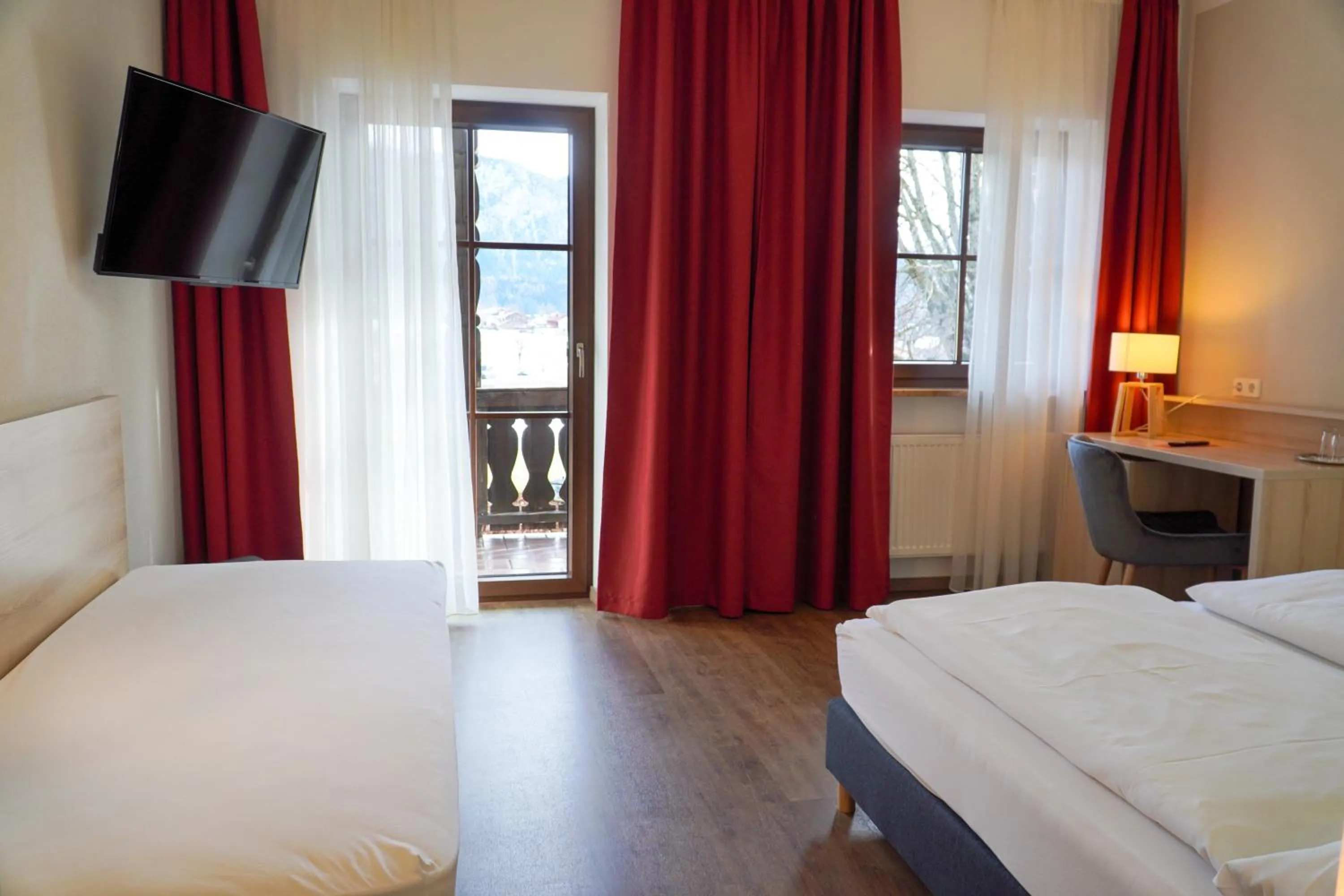 Bed in Landgasthof Schwarzberg