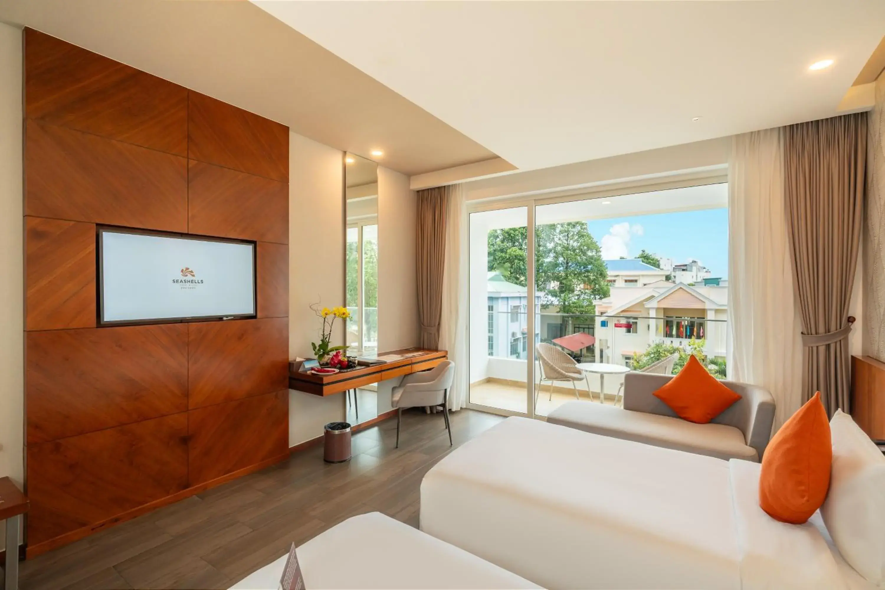 Bed in Seashells Phu Quoc Hotel & Spa Bed in Seashells Phu Quoc Hotel & Spa