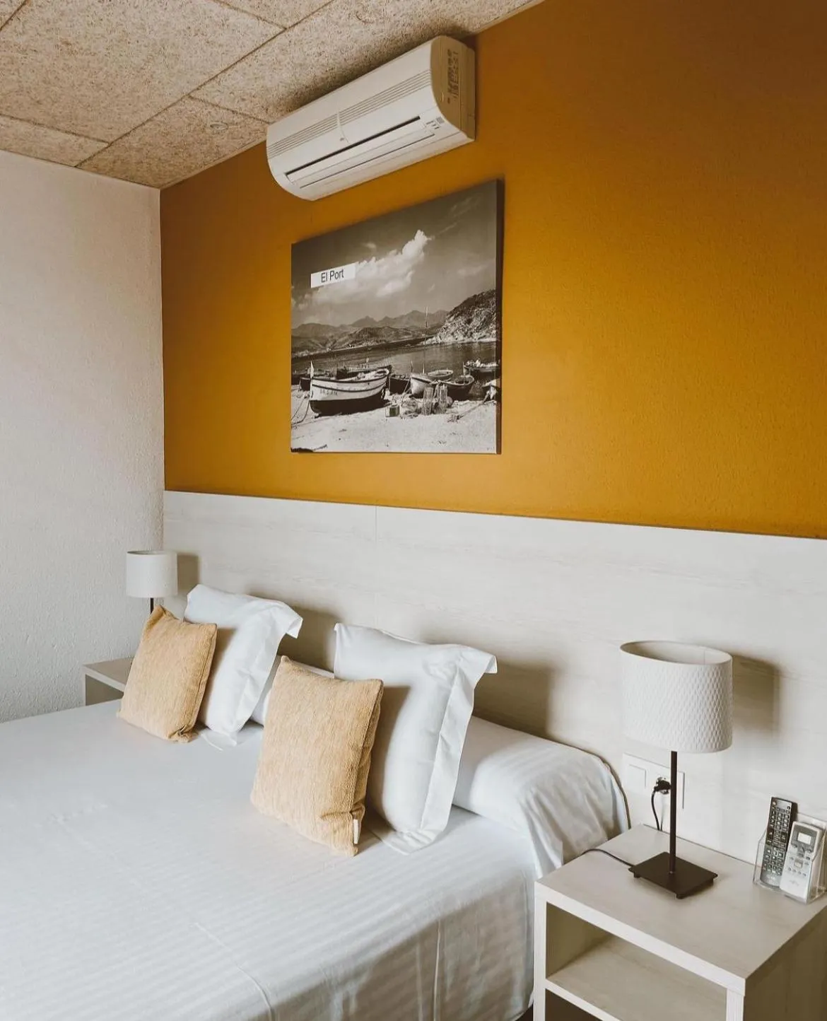 Bed in Hotel Gri-Mar