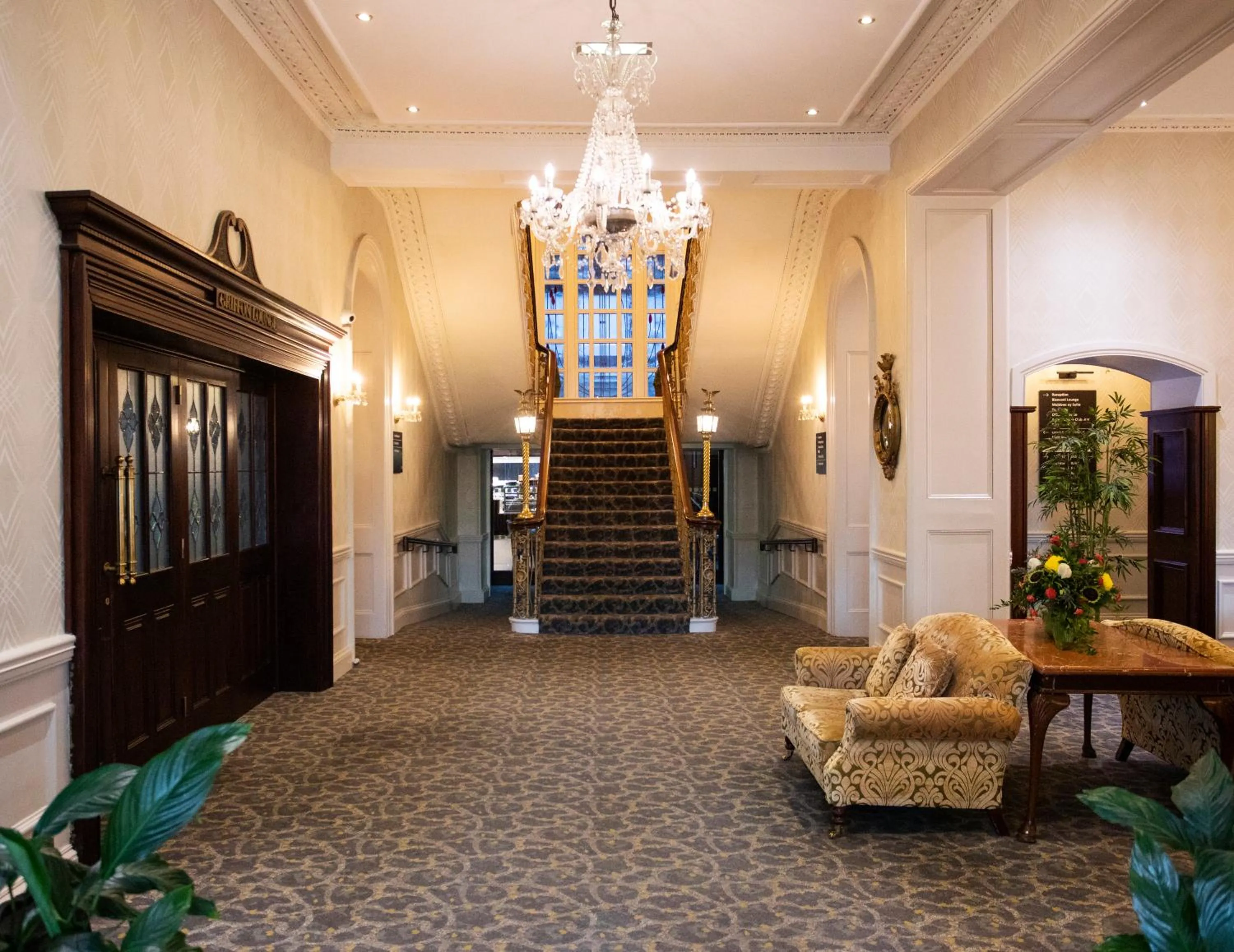 Lobby or reception in Grand Hotel