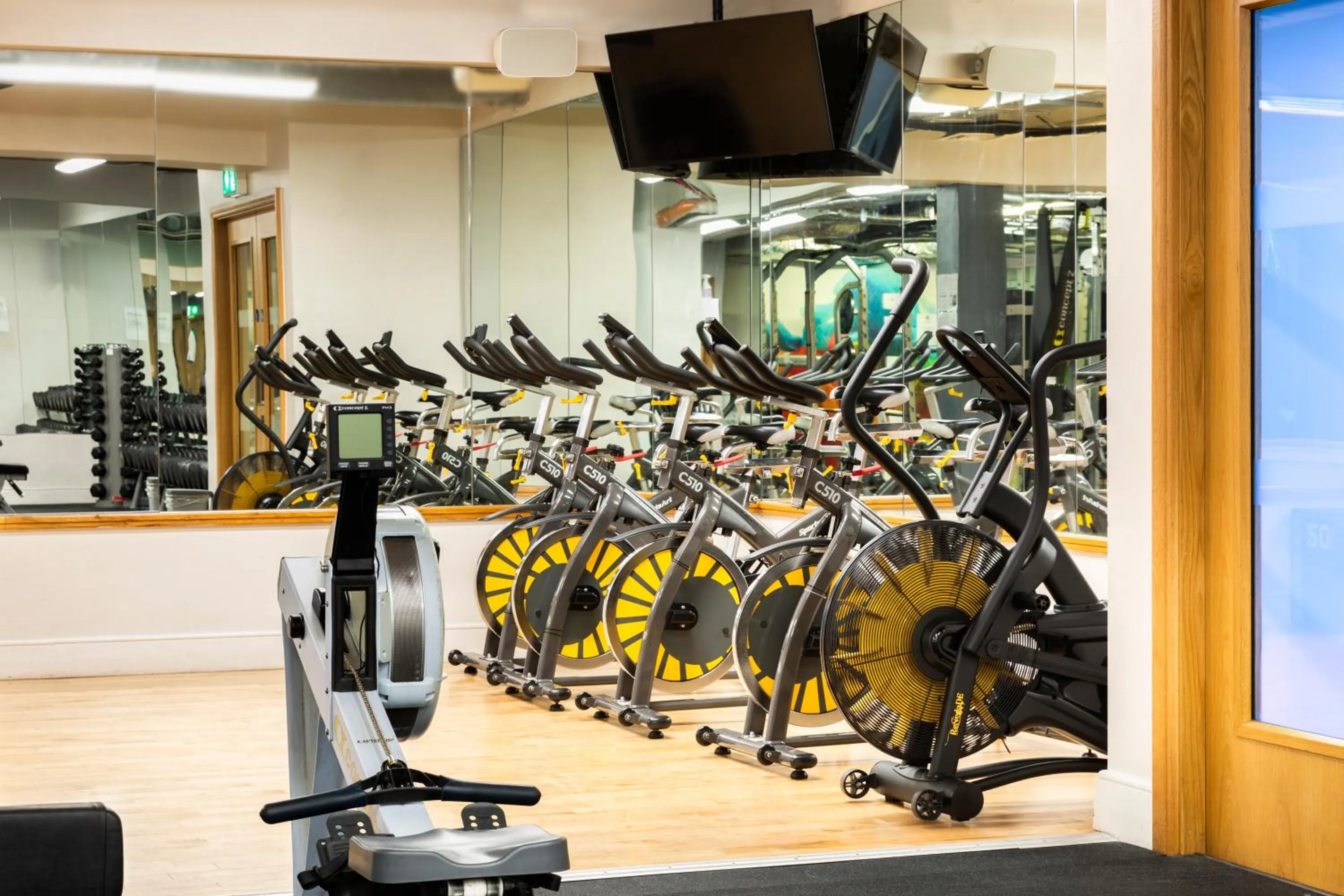 Fitness centre/facilities in Grand Hotel