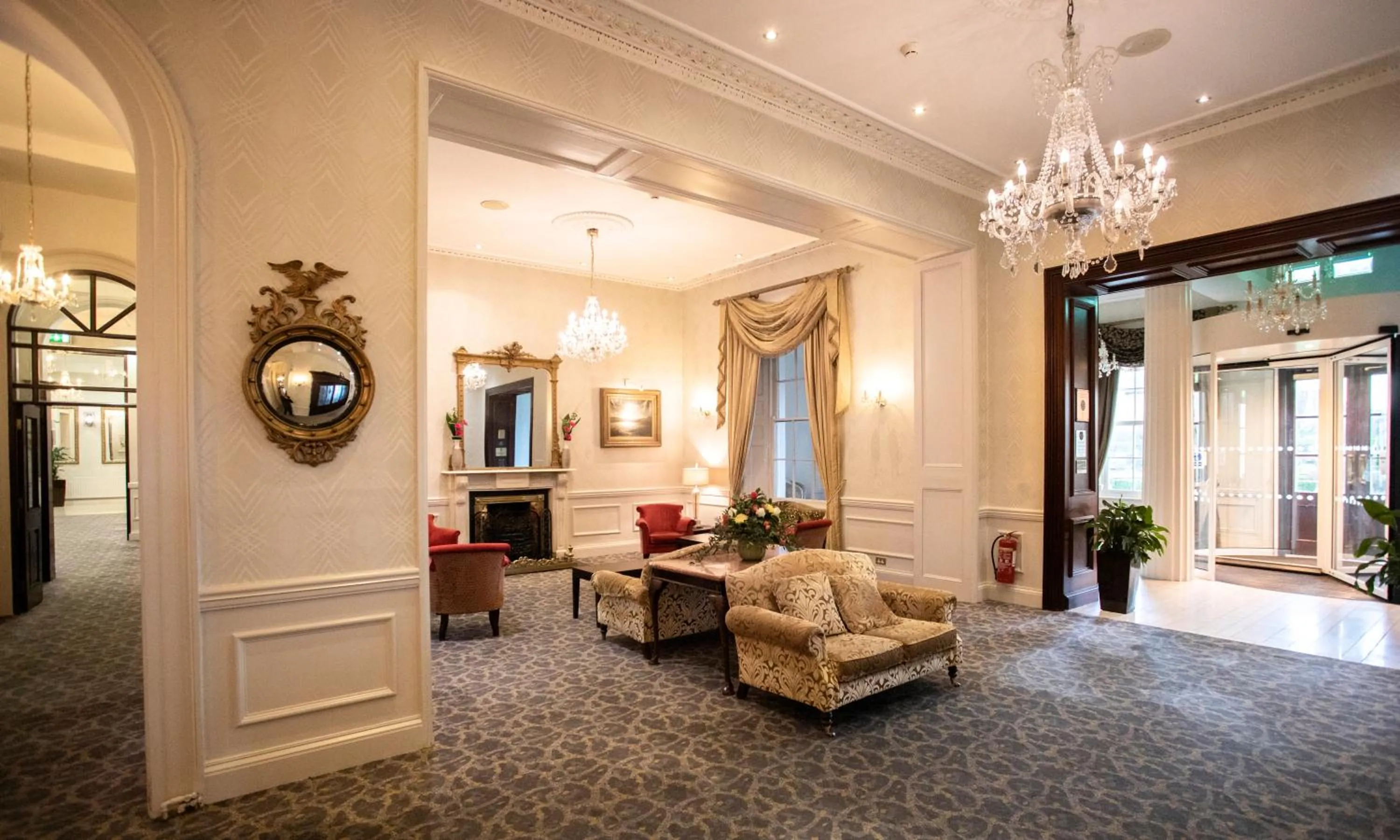 Lobby or reception in Grand Hotel