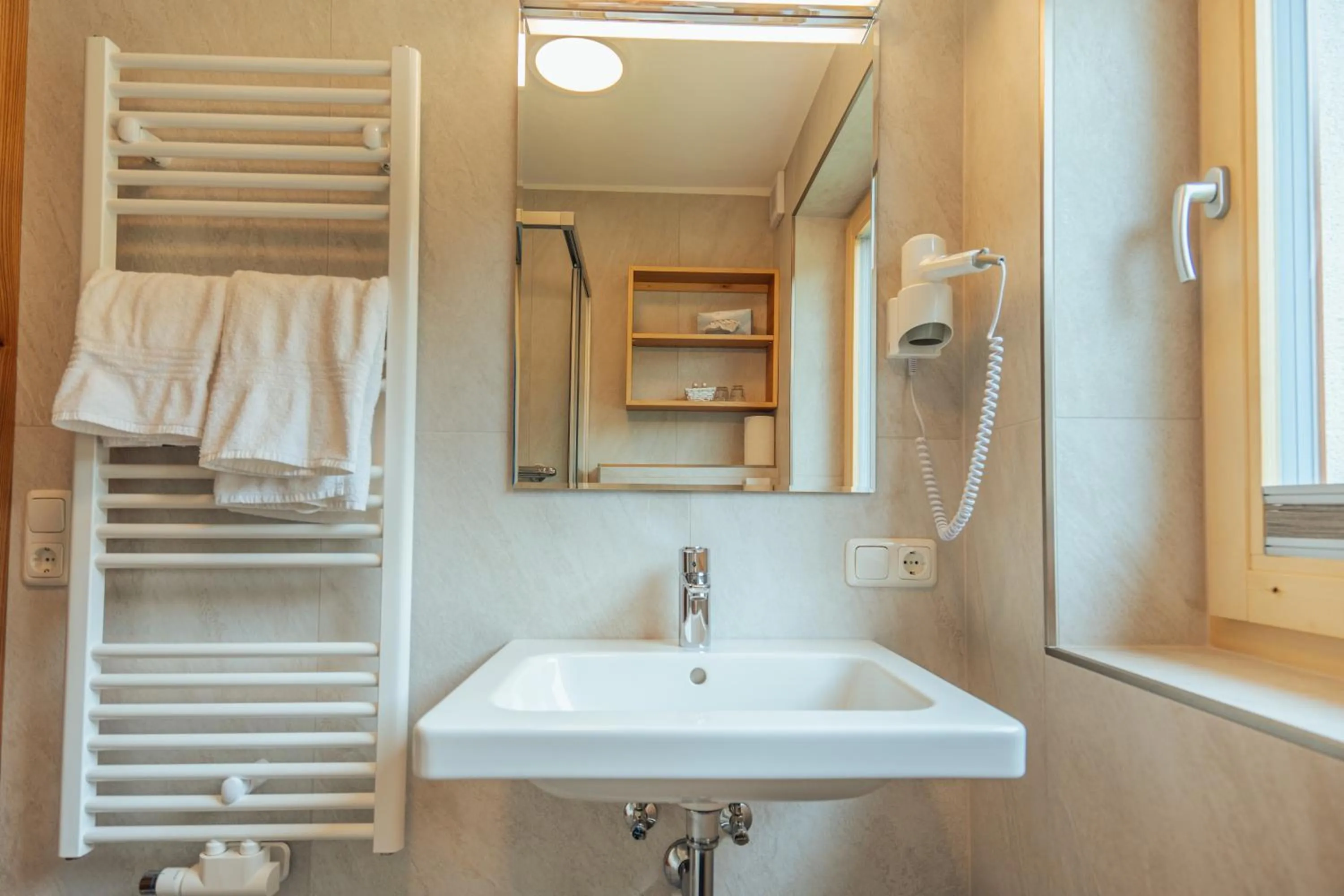 Bathroom in Hotel Gesser