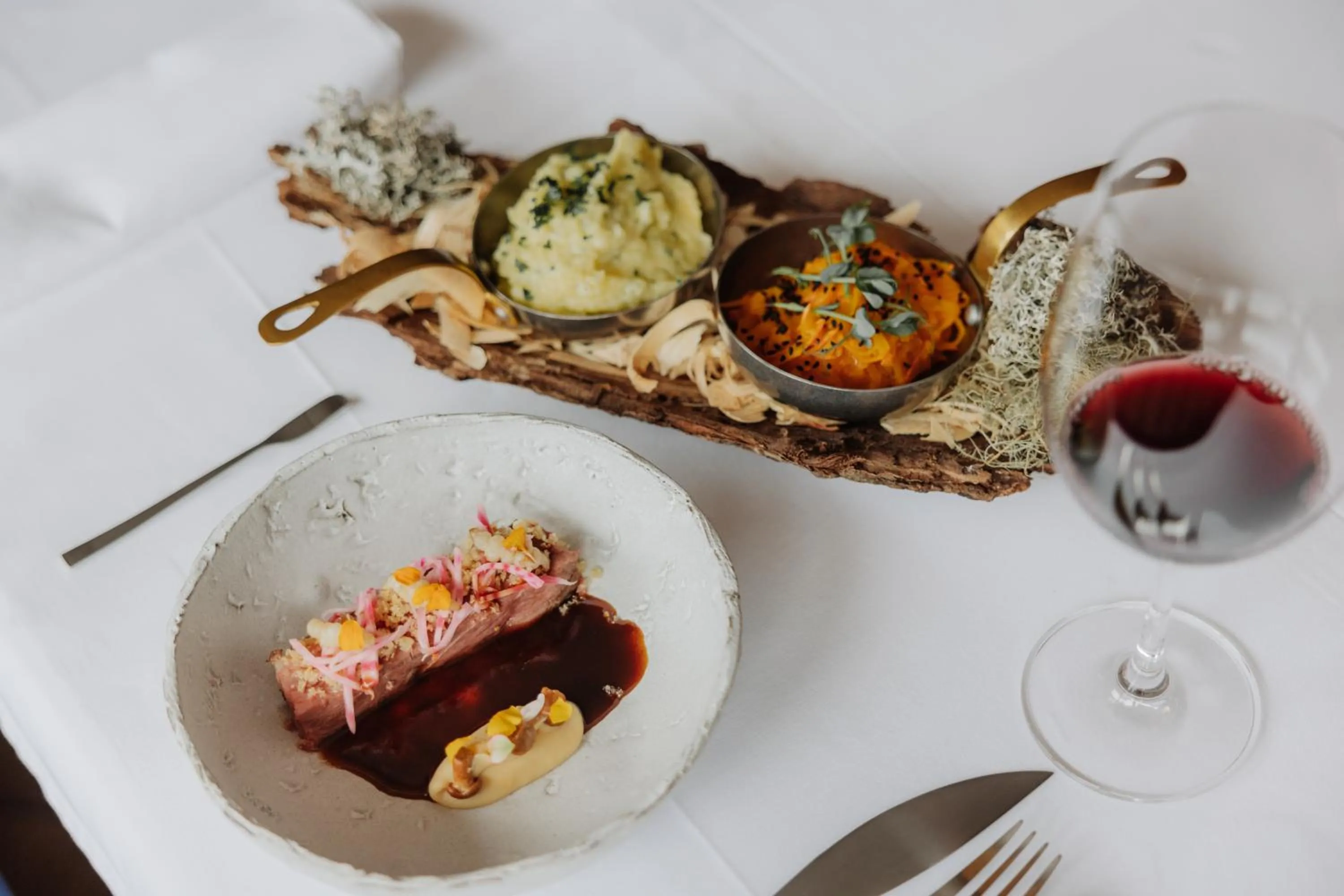 Food and drinks in Hotel Gesser