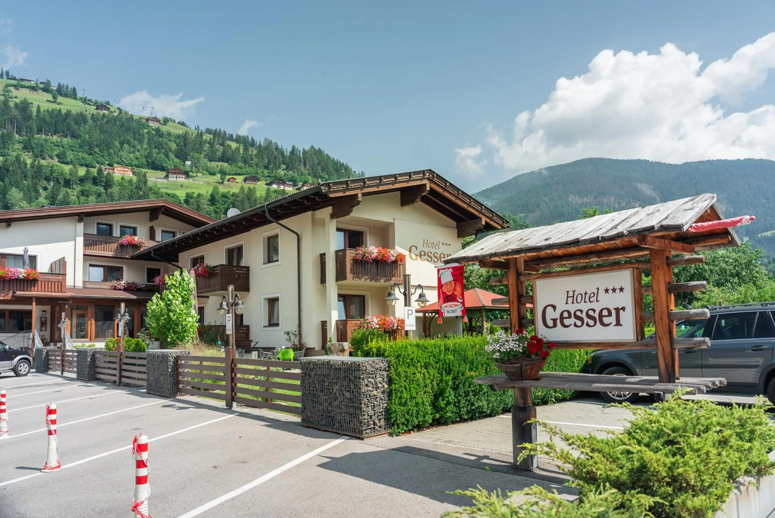 Property building in Hotel Gesser