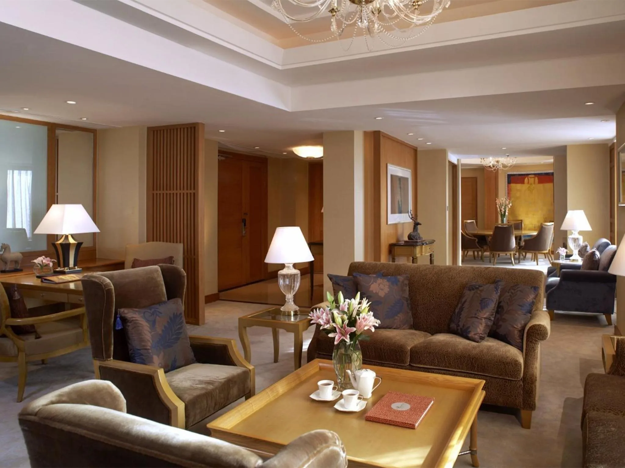 Living room in Shangri-La Baotou