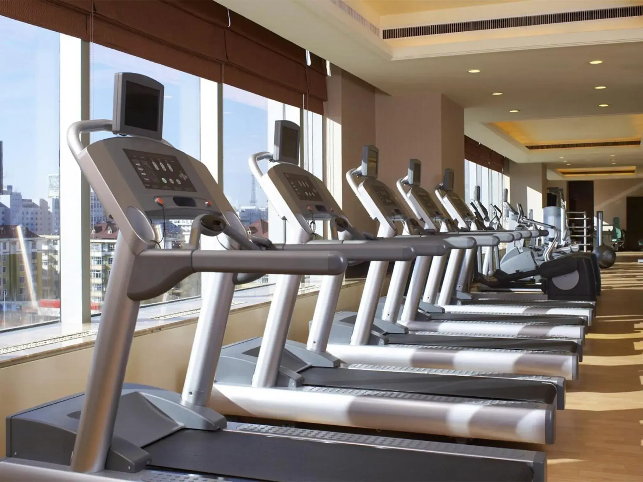 Fitness centre/facilities in Shangri-La Baotou Fitness centre/facilities in Shangri-La Baotou