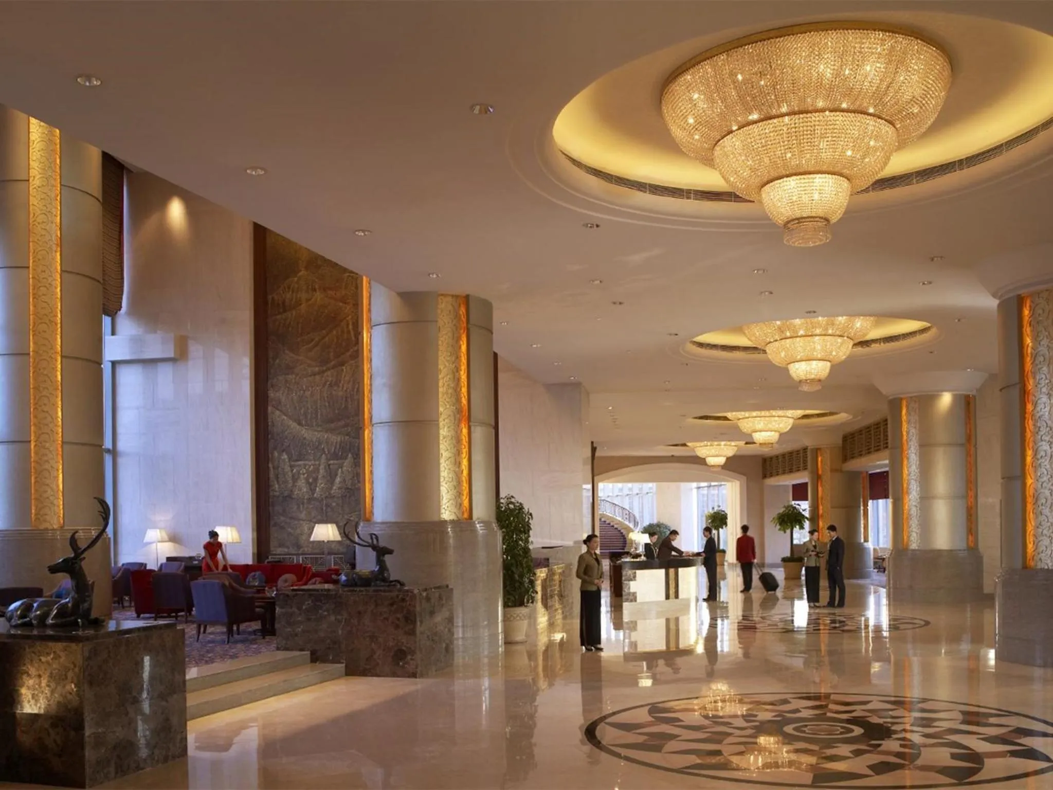 Lobby or reception in Shangri-La Baotou
