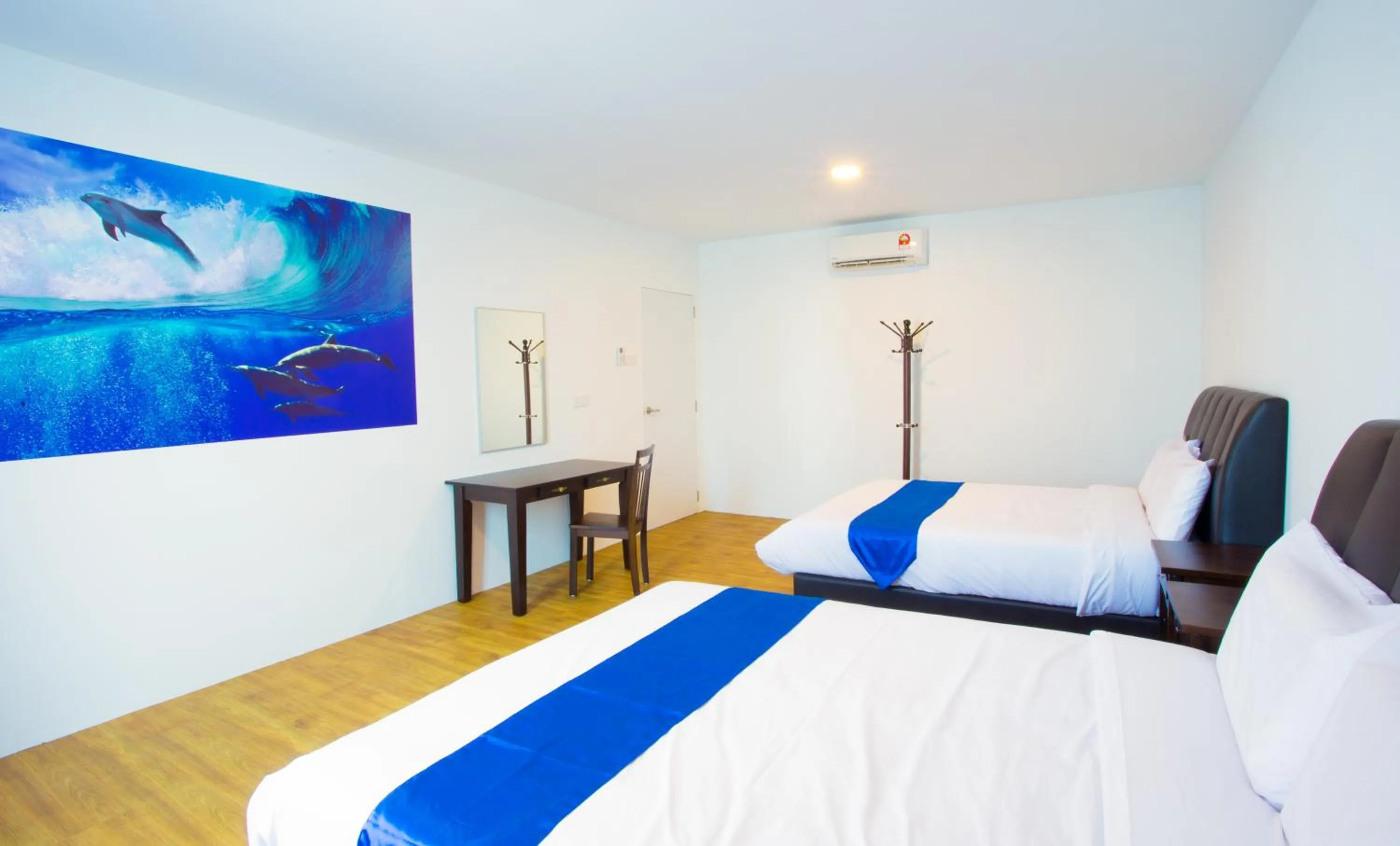 Bed in Hard Rock VIP Guest House