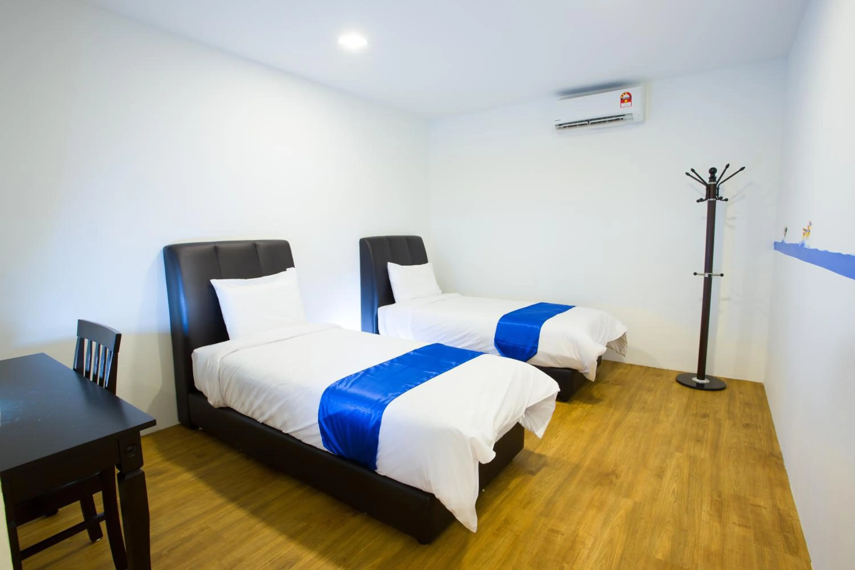 Bed in Hard Rock VIP Guest House