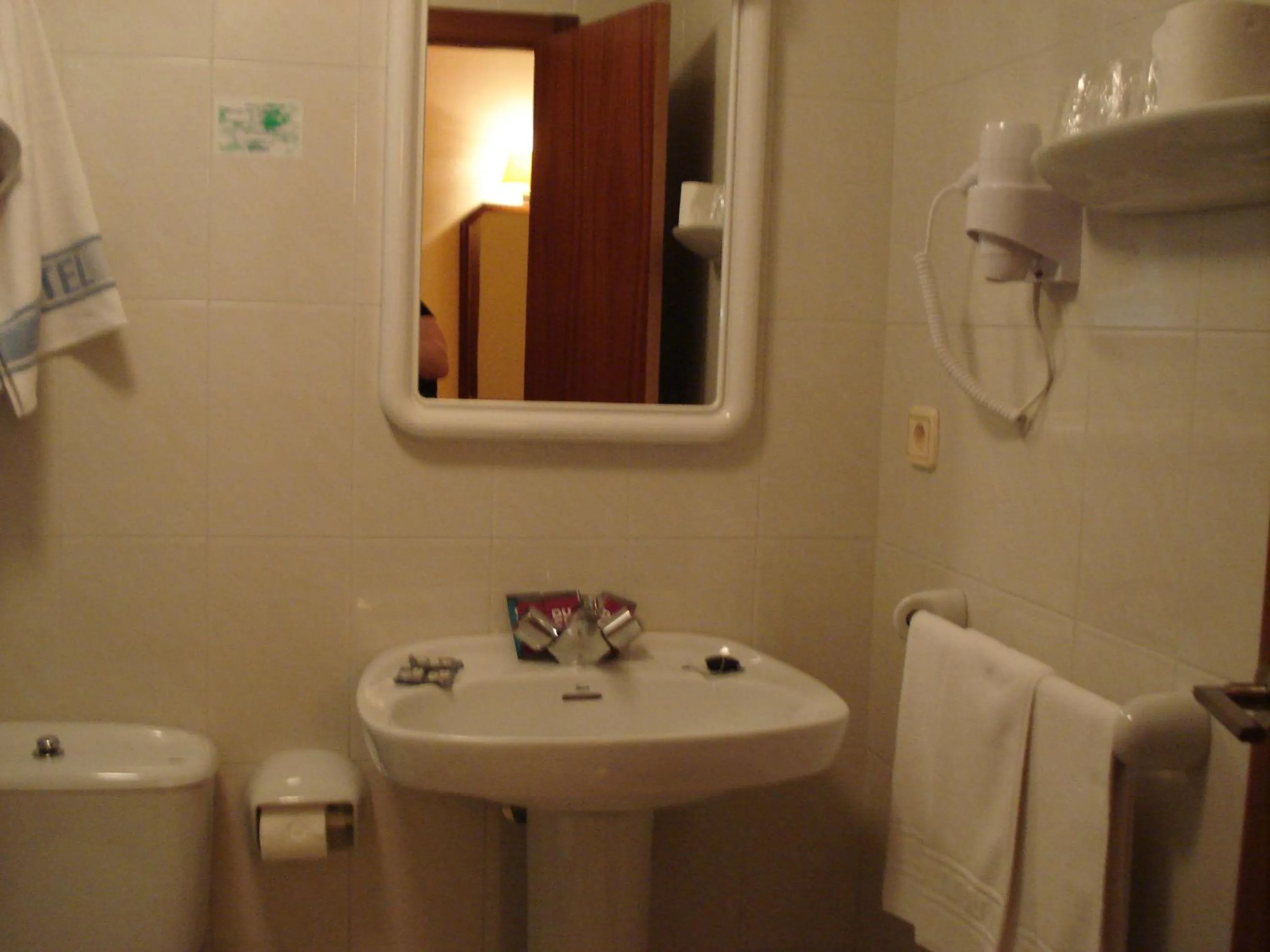 Bathroom in Hotel Siroco