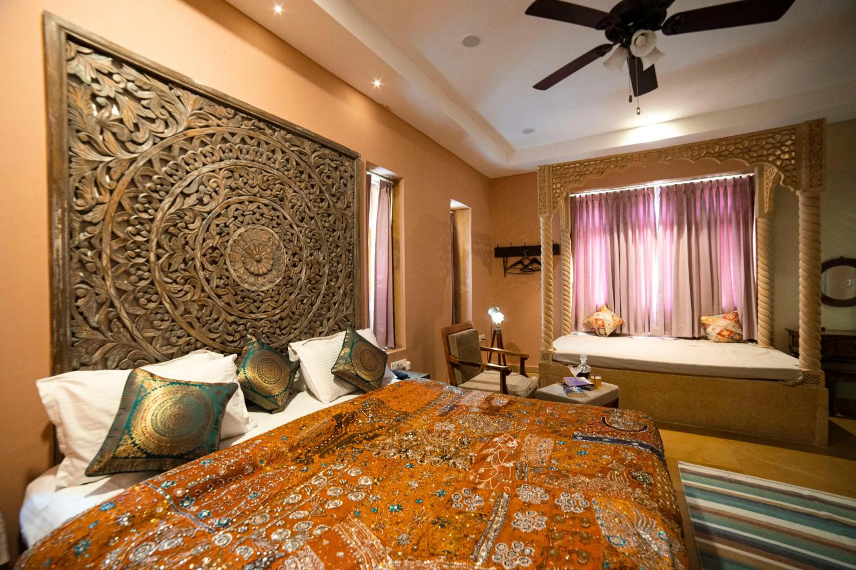 Bed in Casa De Kaku Jaisalmer