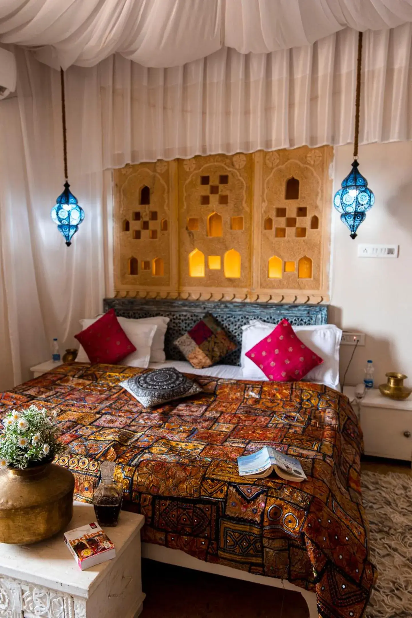 Bed in Casa De Kaku Jaisalmer Bed in Casa De Kaku Jaisalmer