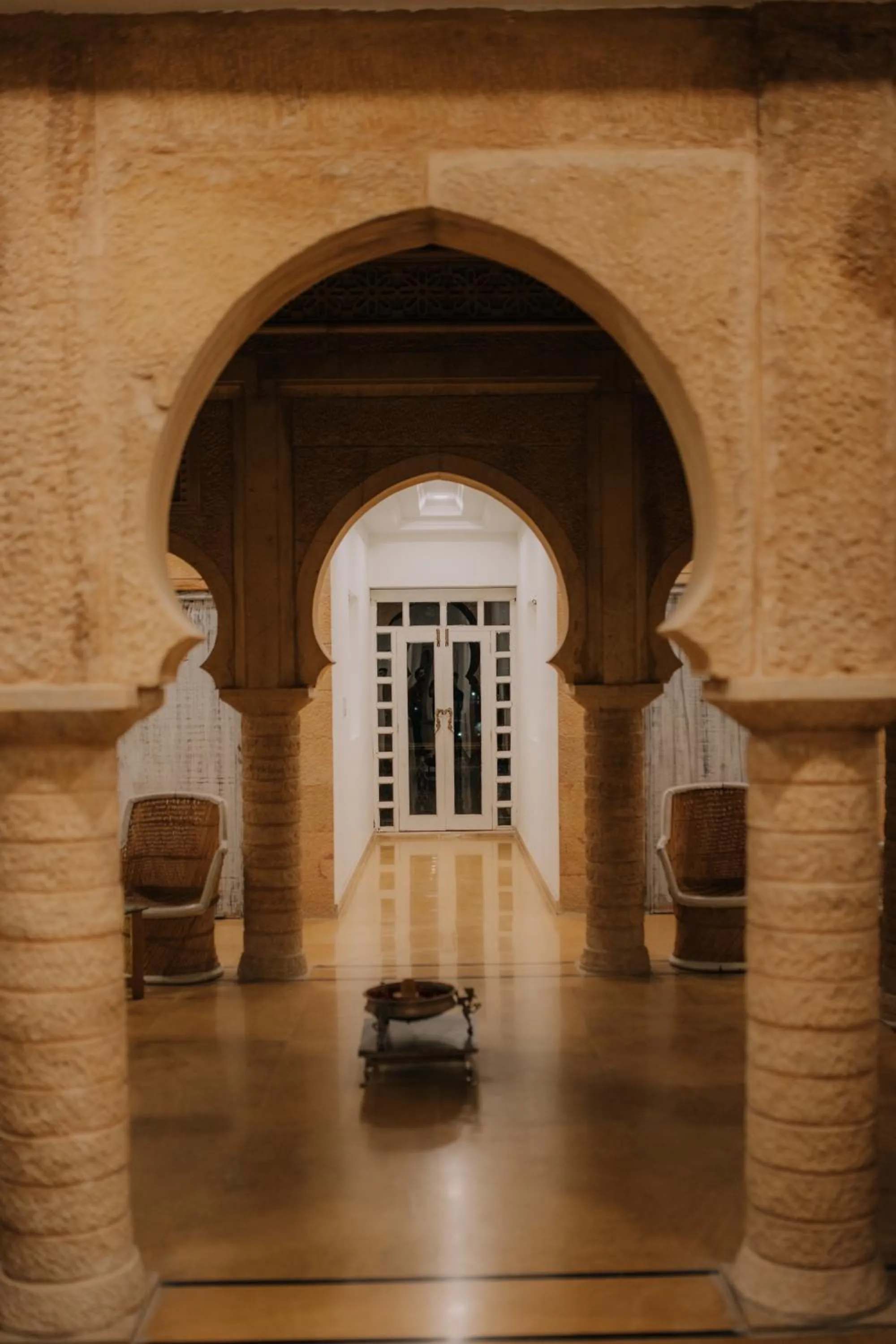 Inner courtyard view in Casa De Kaku Jaisalmer