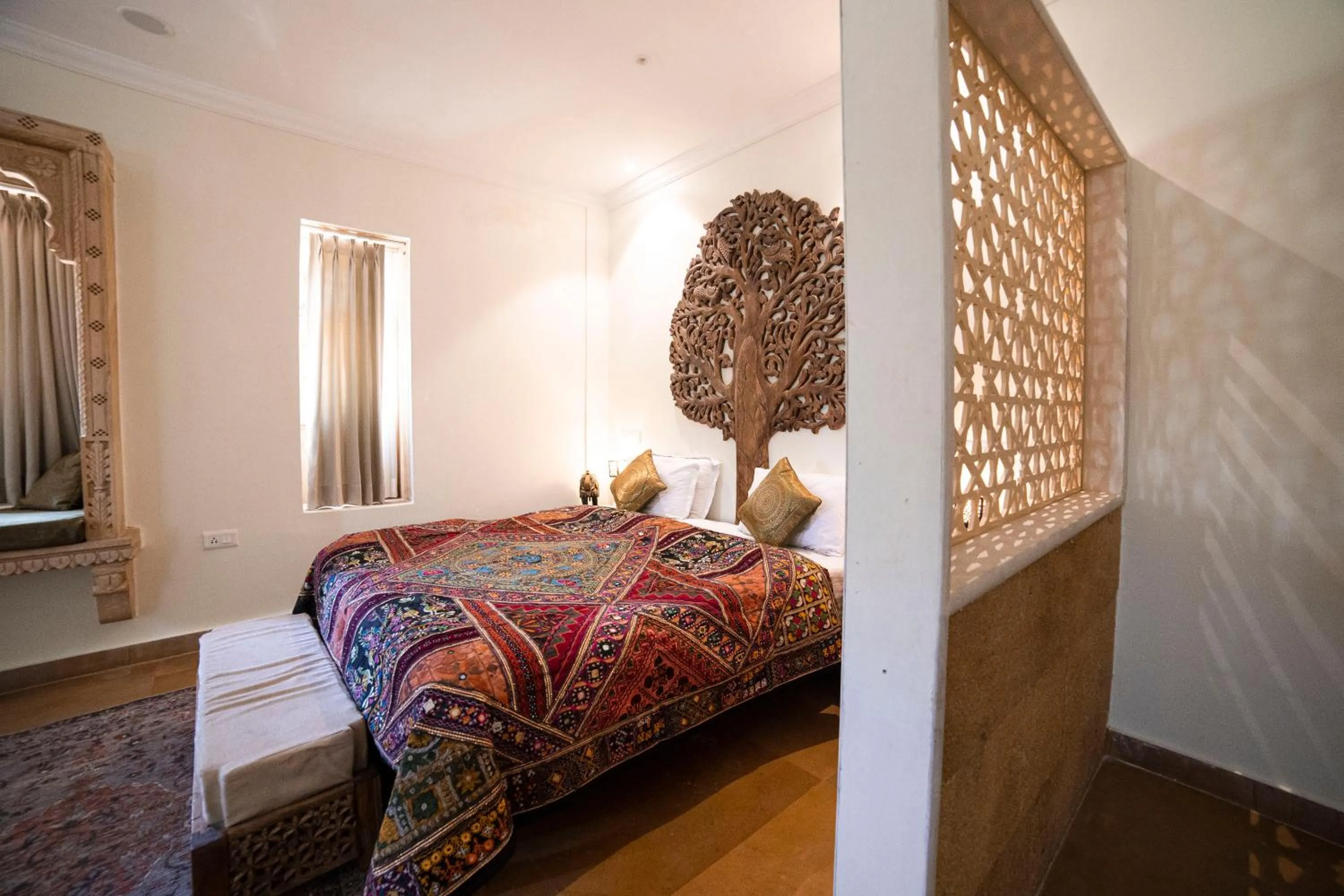 Bed in Casa De Kaku Jaisalmer