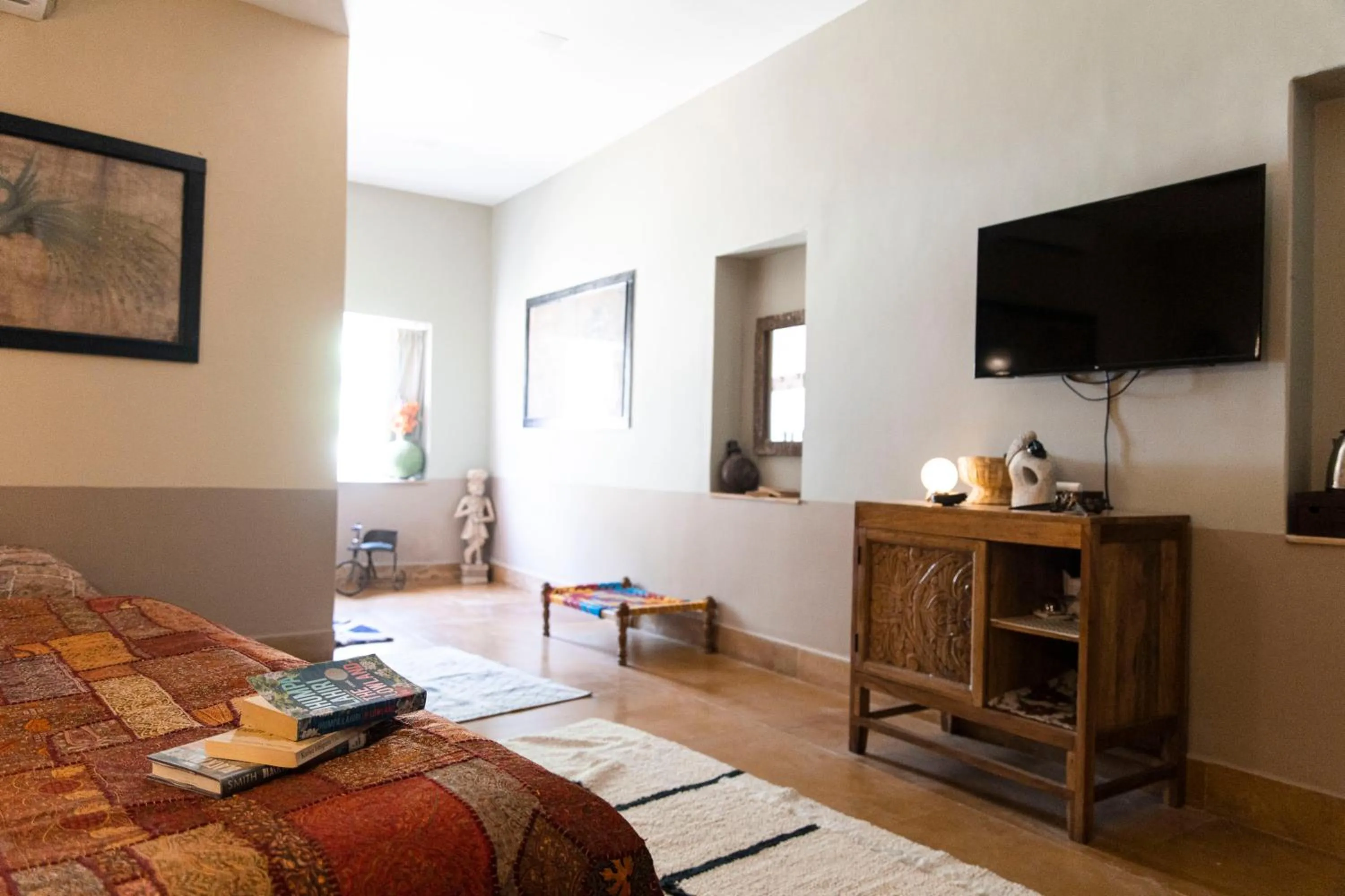 TV and multimedia, Bed in Casa De Kaku Jaisalmer