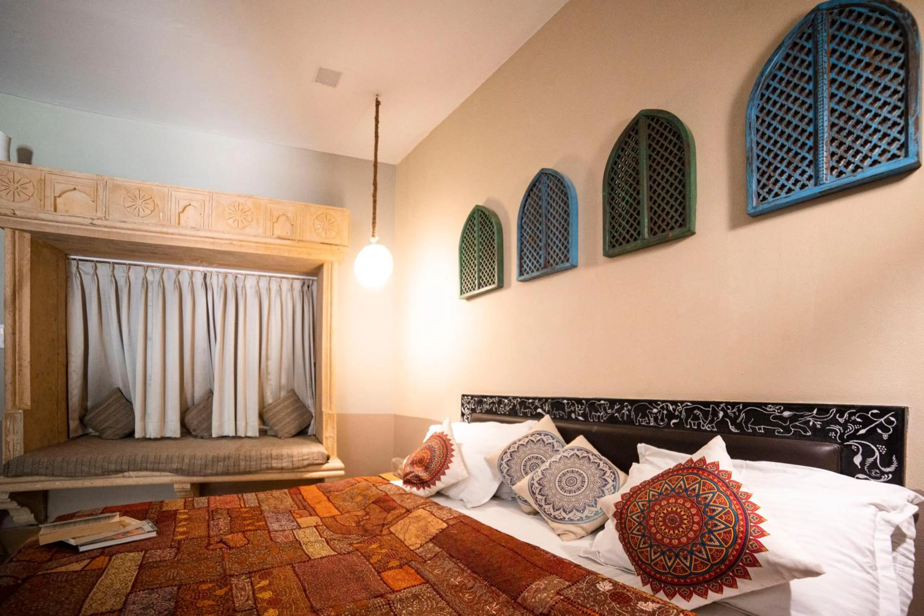 Bed in Casa De Kaku Jaisalmer