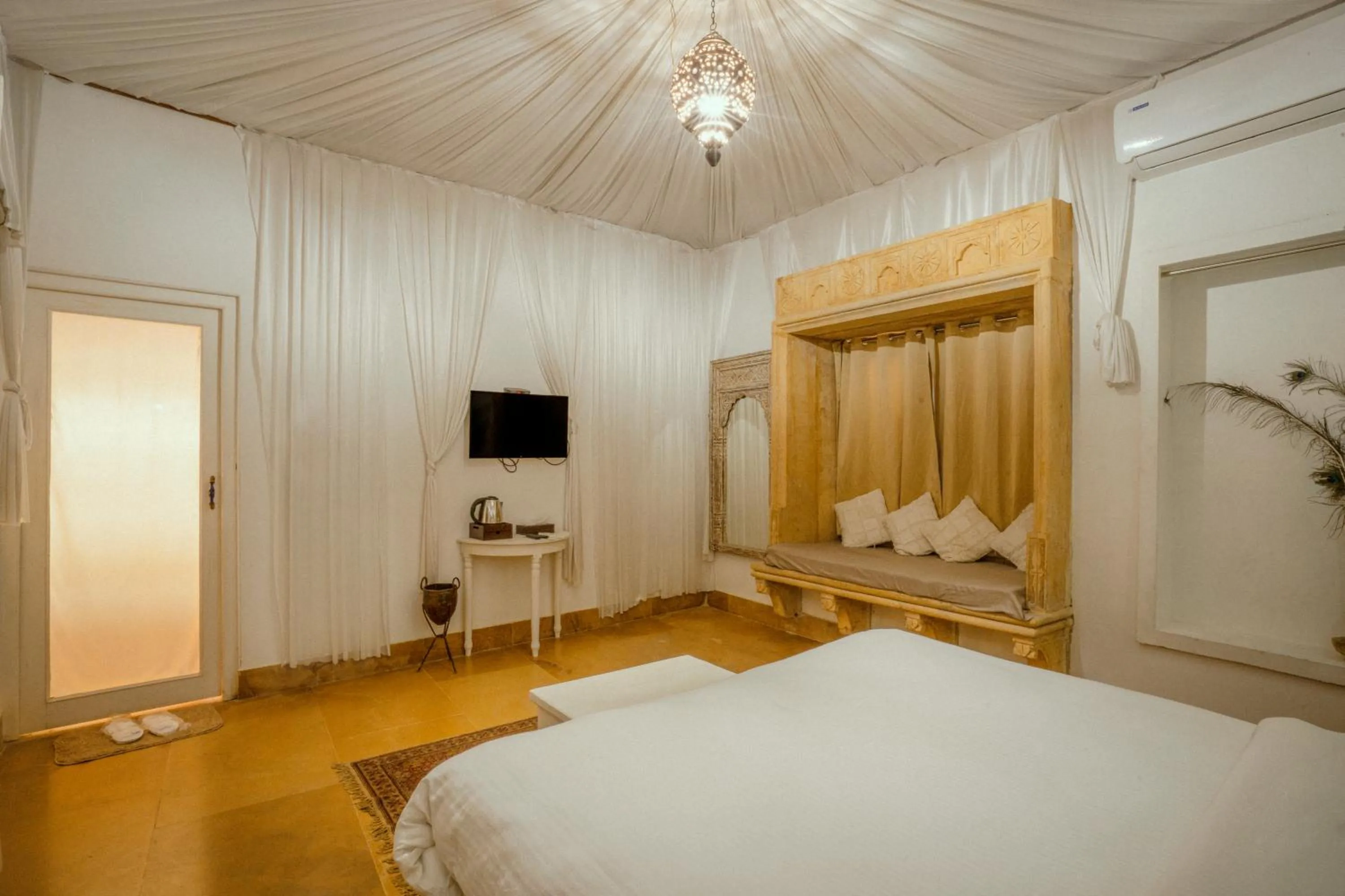 Bedroom, Bed in Casa De Kaku Jaisalmer