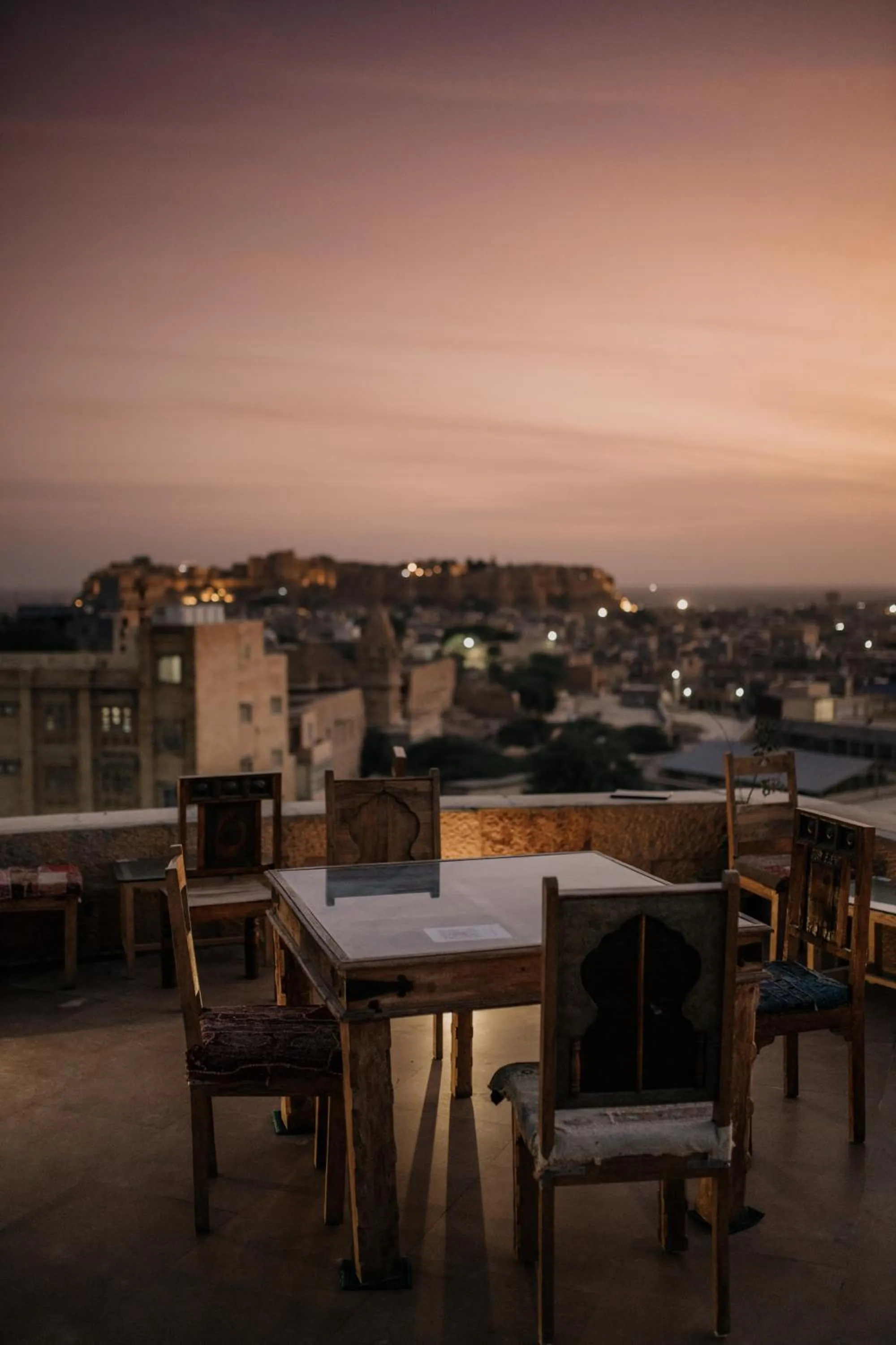 Dining area in Casa De Kaku Jaisalmer
