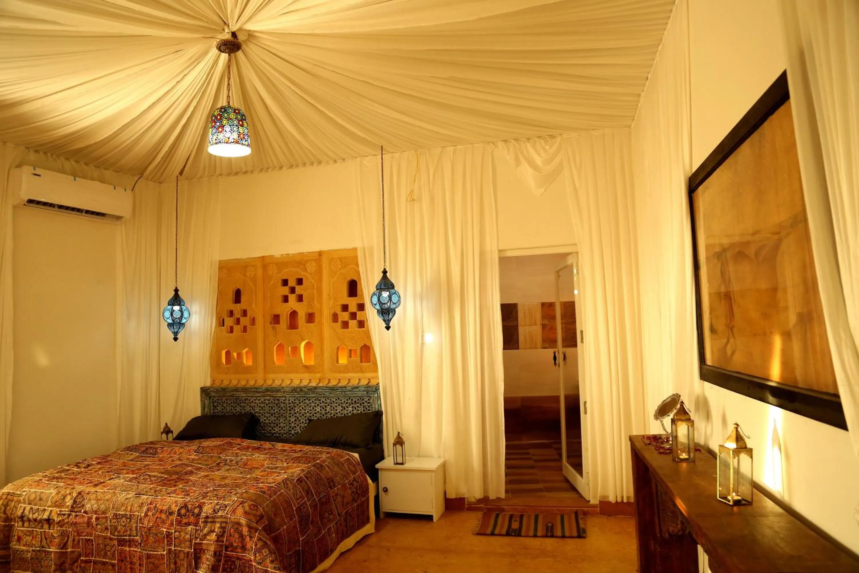 Bed in Casa De Kaku Jaisalmer