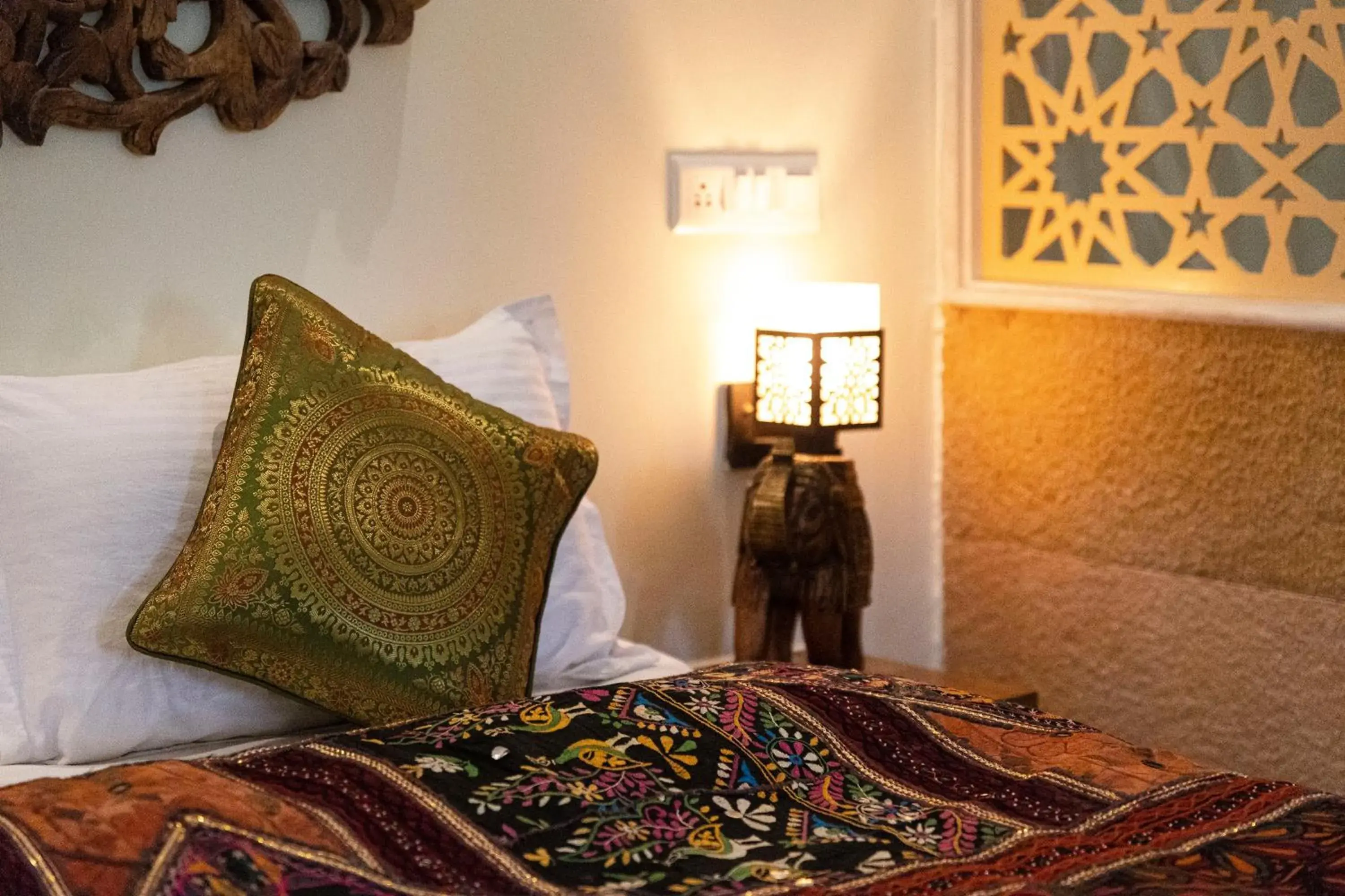 Bed in Casa De Kaku Jaisalmer Bed in Casa De Kaku Jaisalmer