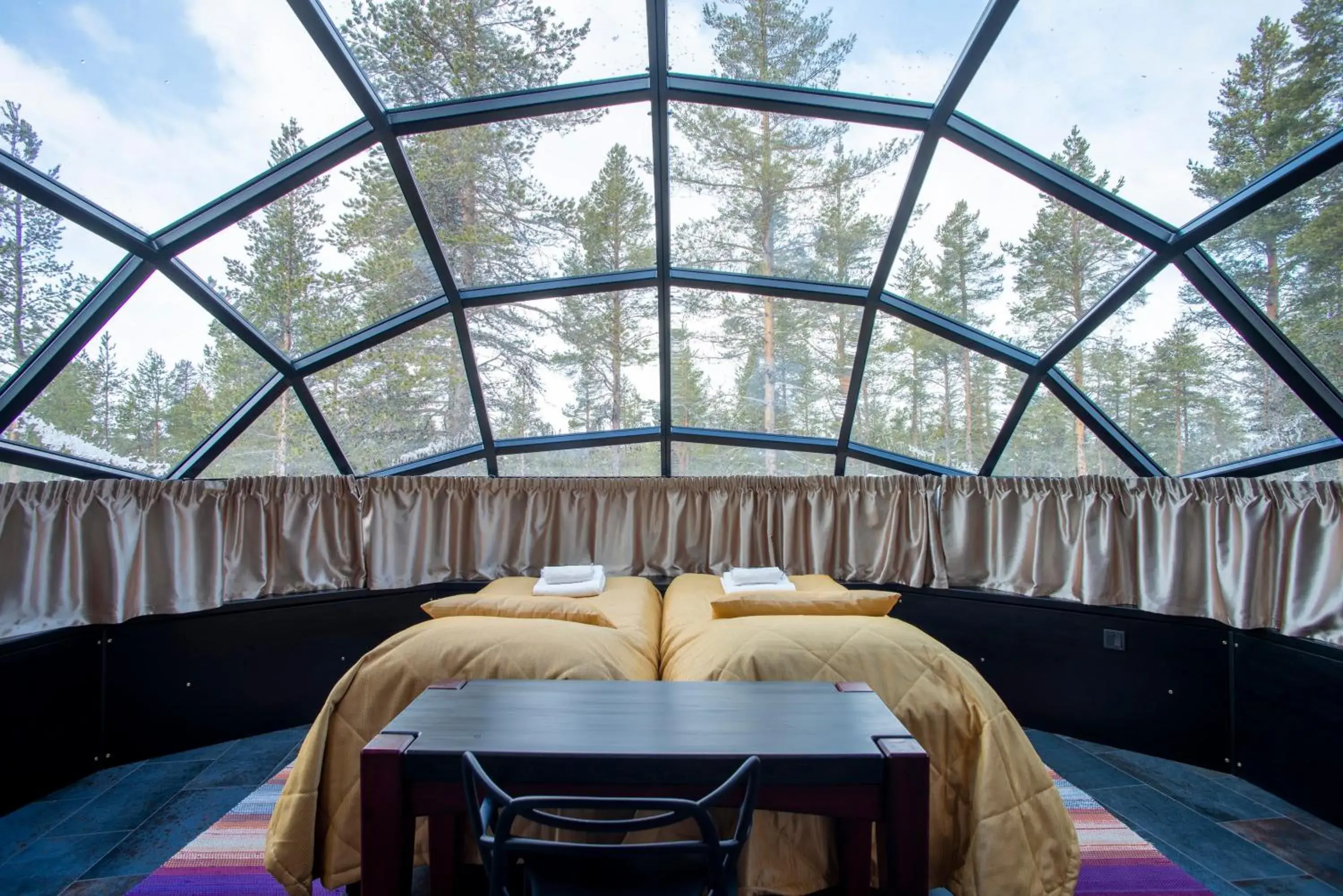 View (from property/room) in Kakslauttanen Arctic Resort - Igloos and Chalets View (from property/room) in Kakslauttanen Arctic Resort - Igloos and Chalets