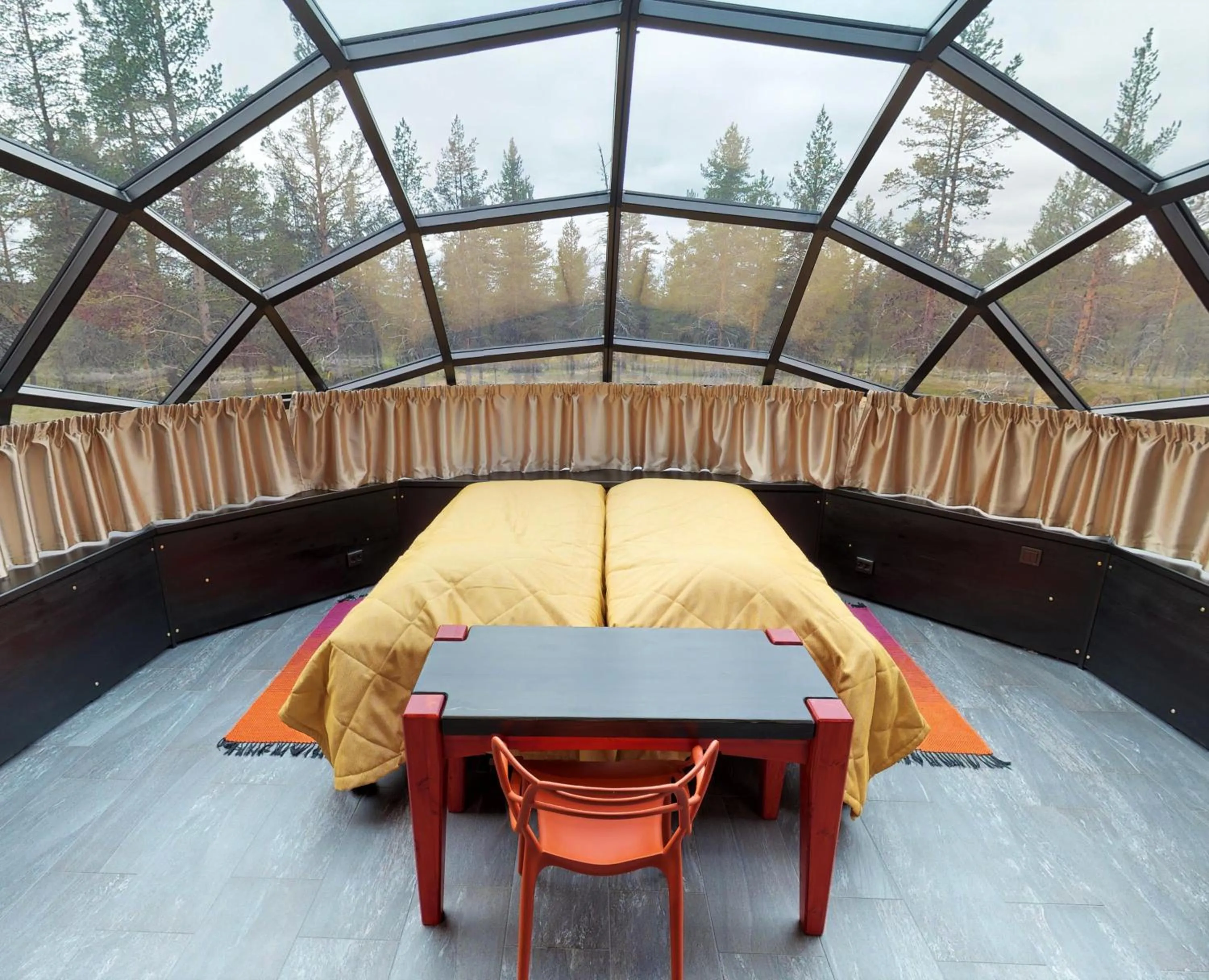 Property building in Kakslauttanen Arctic Resort - Igloos and Chalets