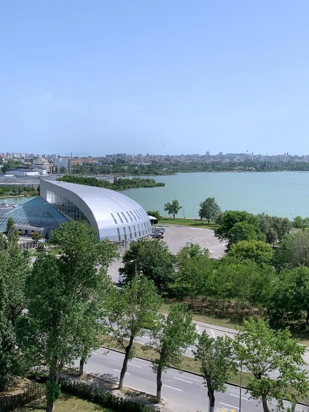 Lake view in Hotel Parc