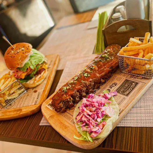 Food close-up in Hotel Parc