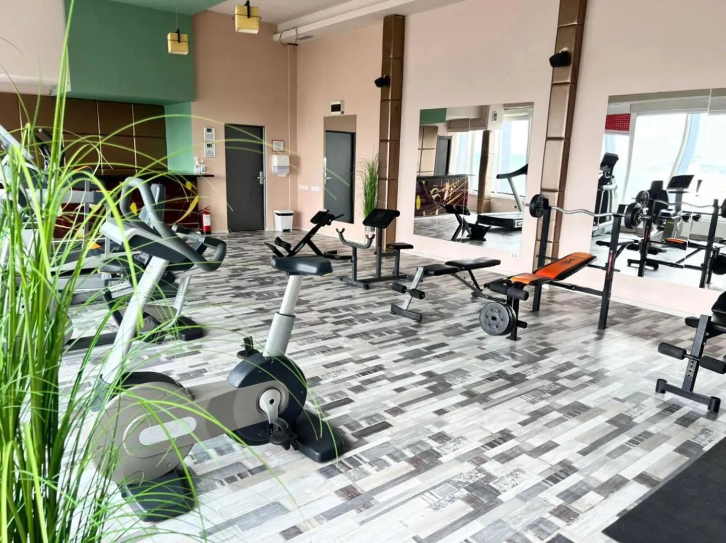 Fitness centre/facilities in Hotel Parc
