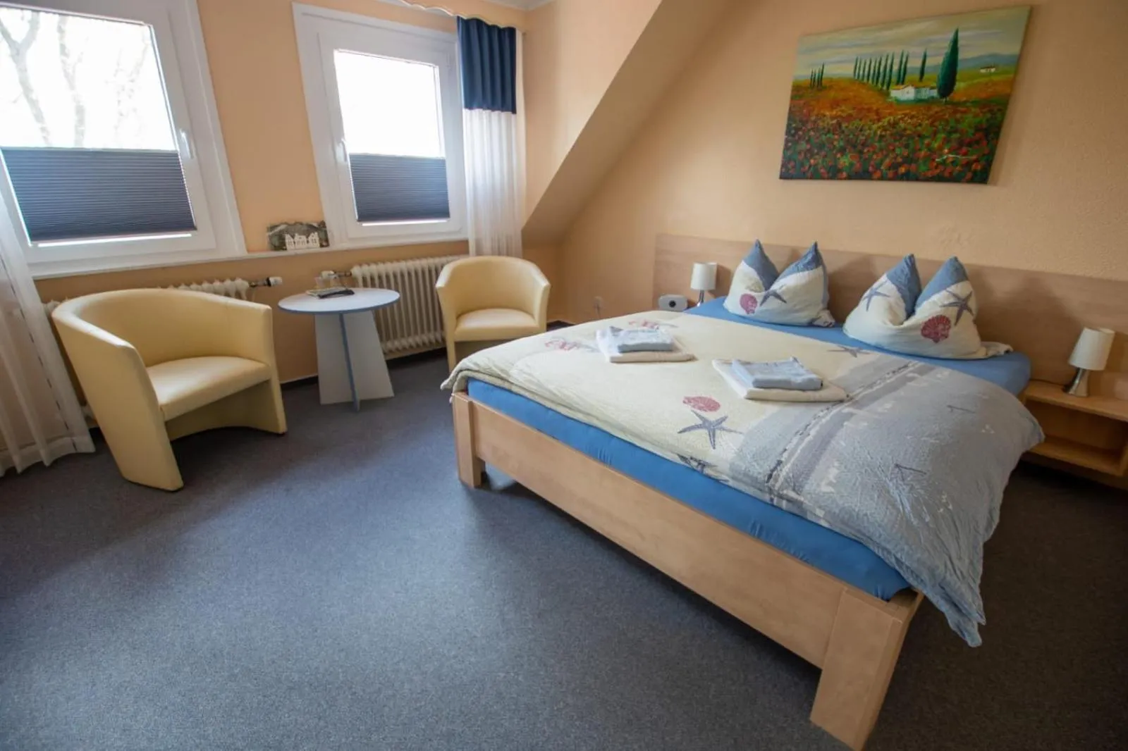 Bed in Hotel Norden Norddeich