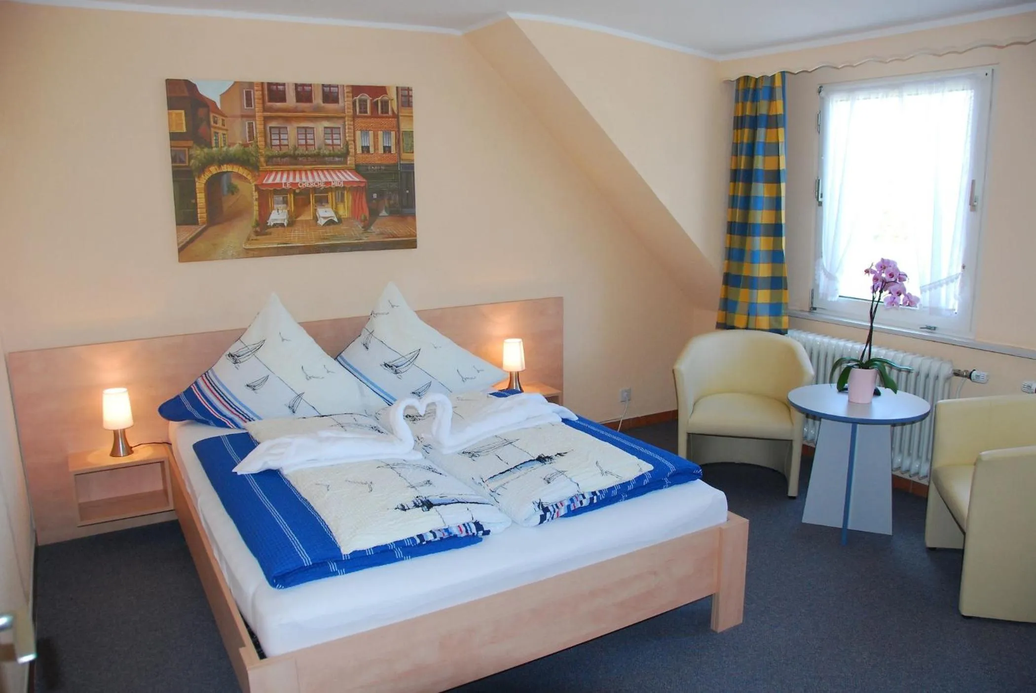 Bed in Hotel Norden Norddeich