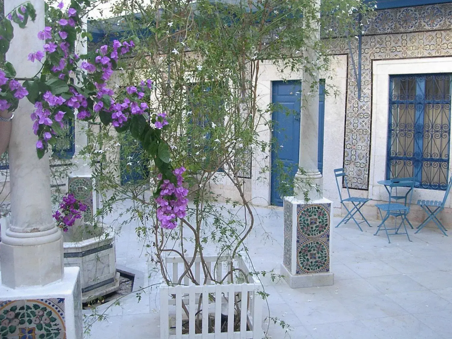 Facade/entrance in Dar Said Facade/entrance in Dar Said