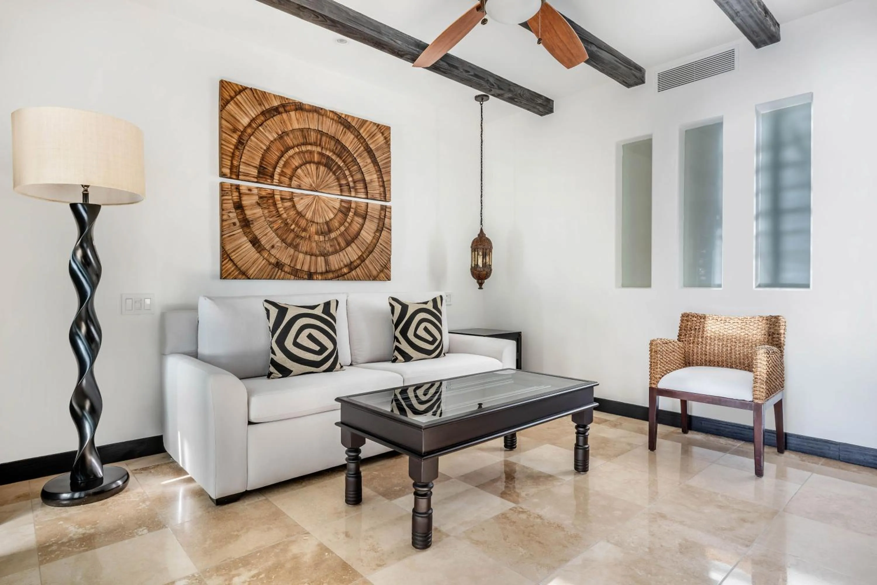 Living room in Hilton Vacation Club Cabo Azul Los Cabos