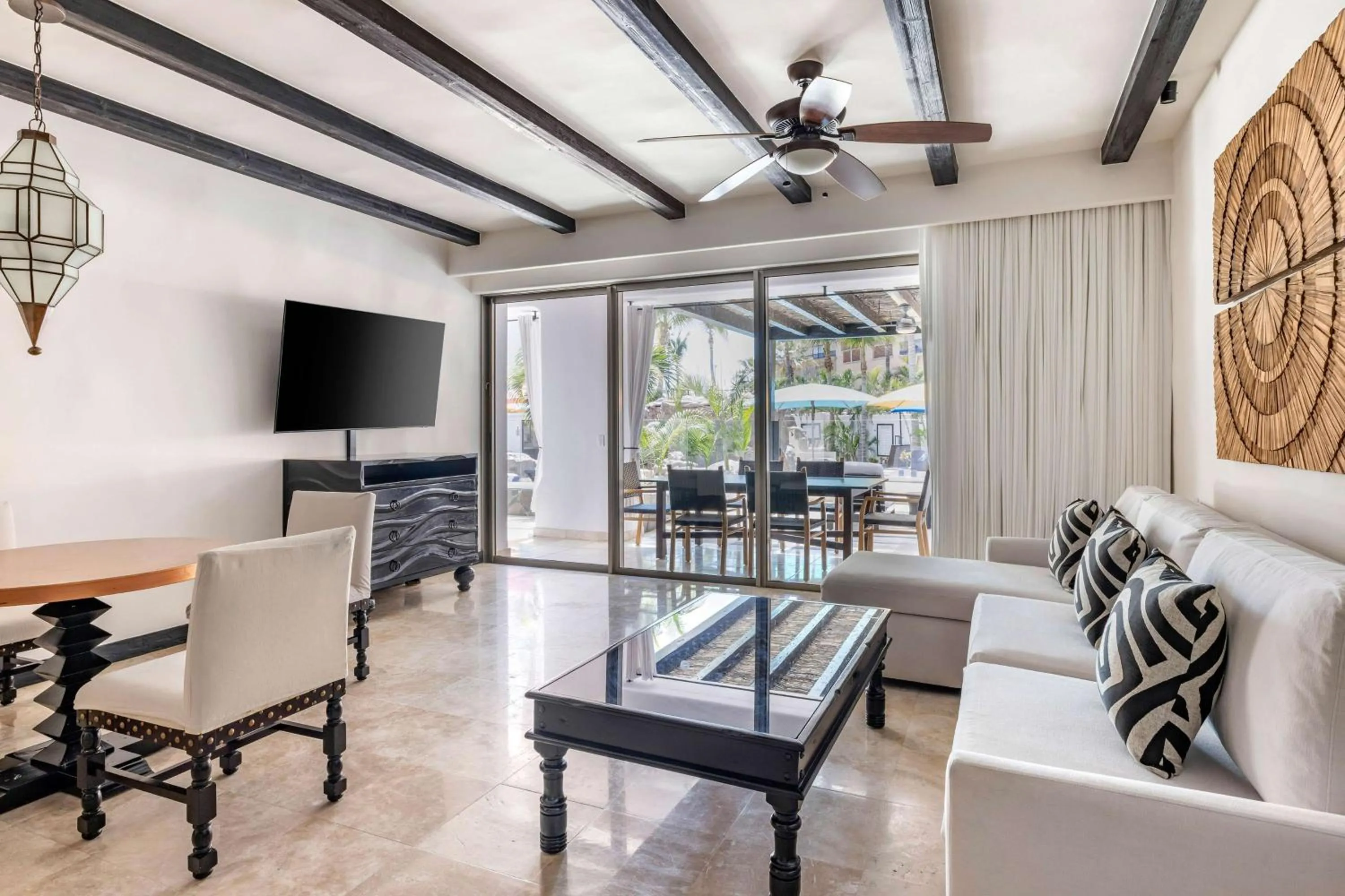 Living room in Hilton Vacation Club Cabo Azul Los Cabos