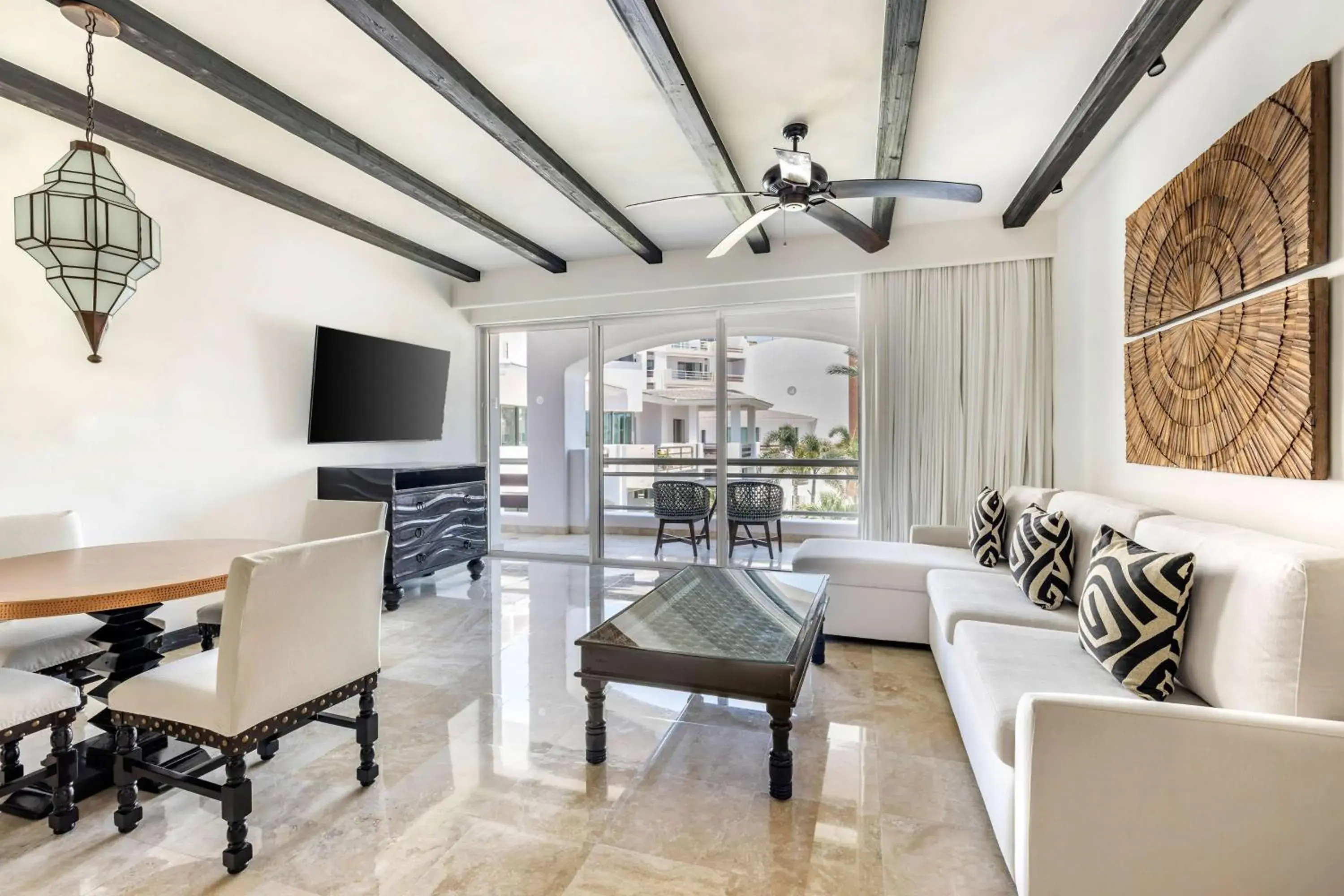 Living room in Hilton Vacation Club Cabo Azul Los Cabos Living room in Hilton Vacation Club Cabo Azul Los Cabos