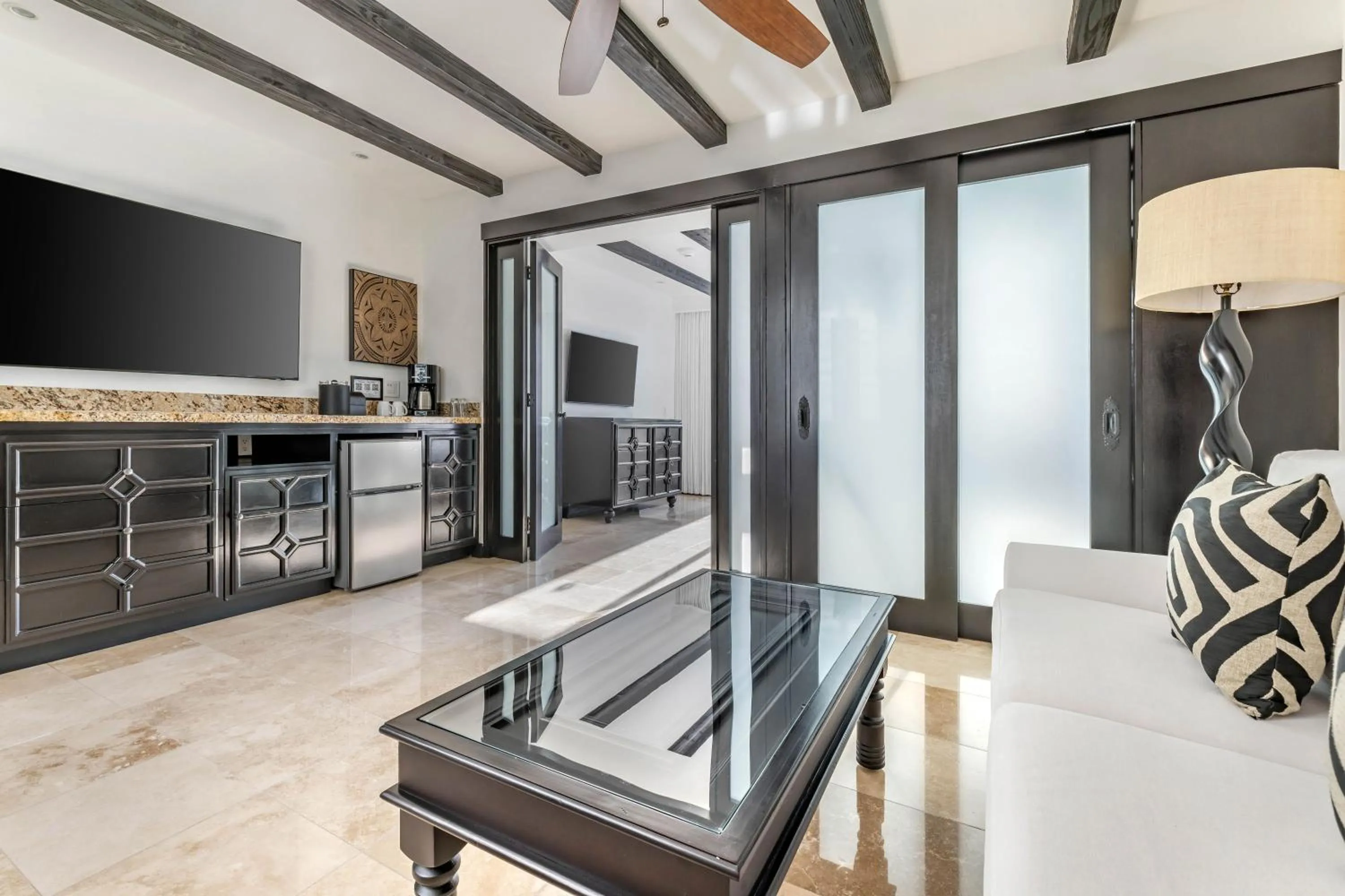 Living room in Hilton Vacation Club Cabo Azul Los Cabos