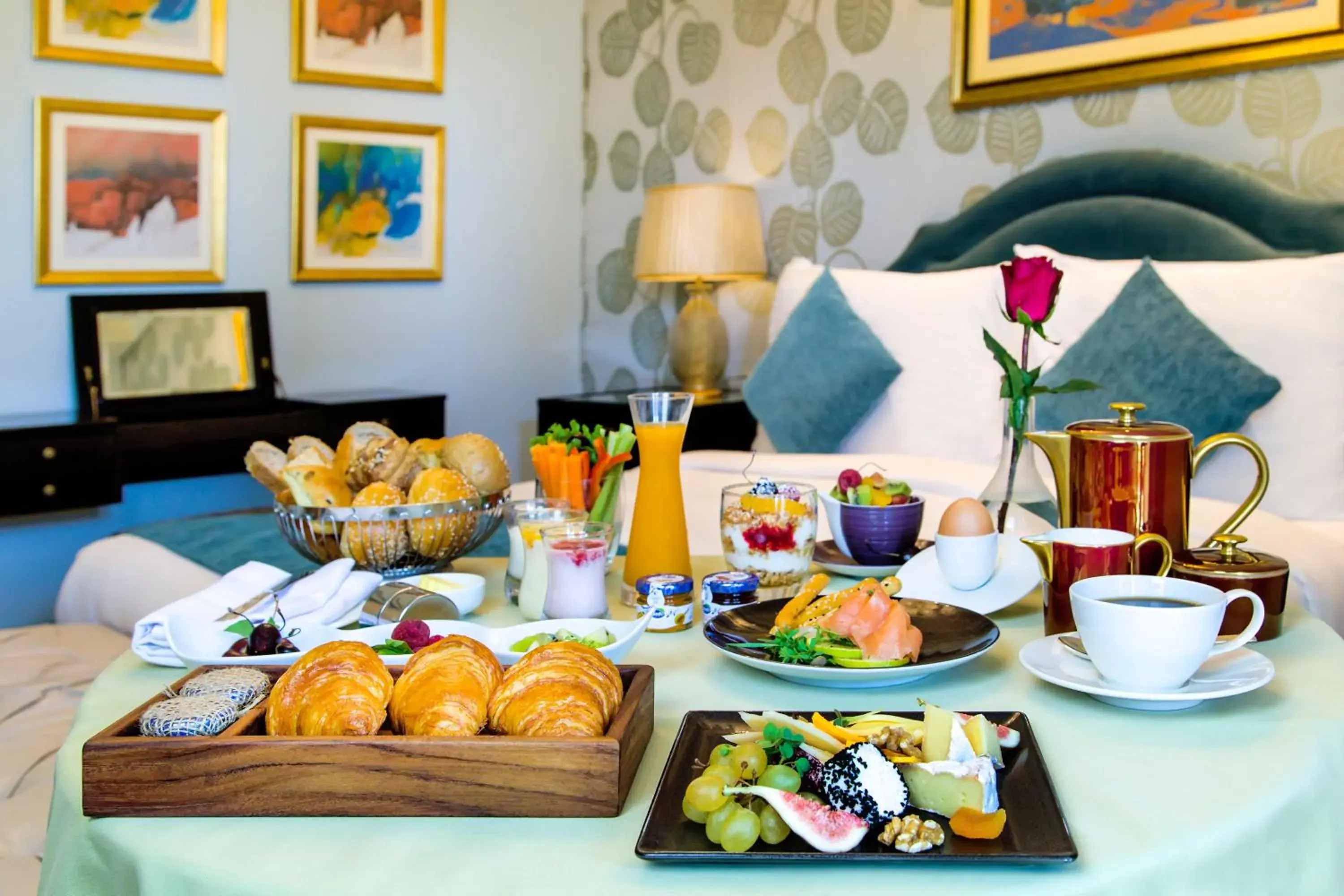 Breakfast in Kempinski Nile Hotel, Cairo Breakfast in Kempinski Nile Hotel, Cairo