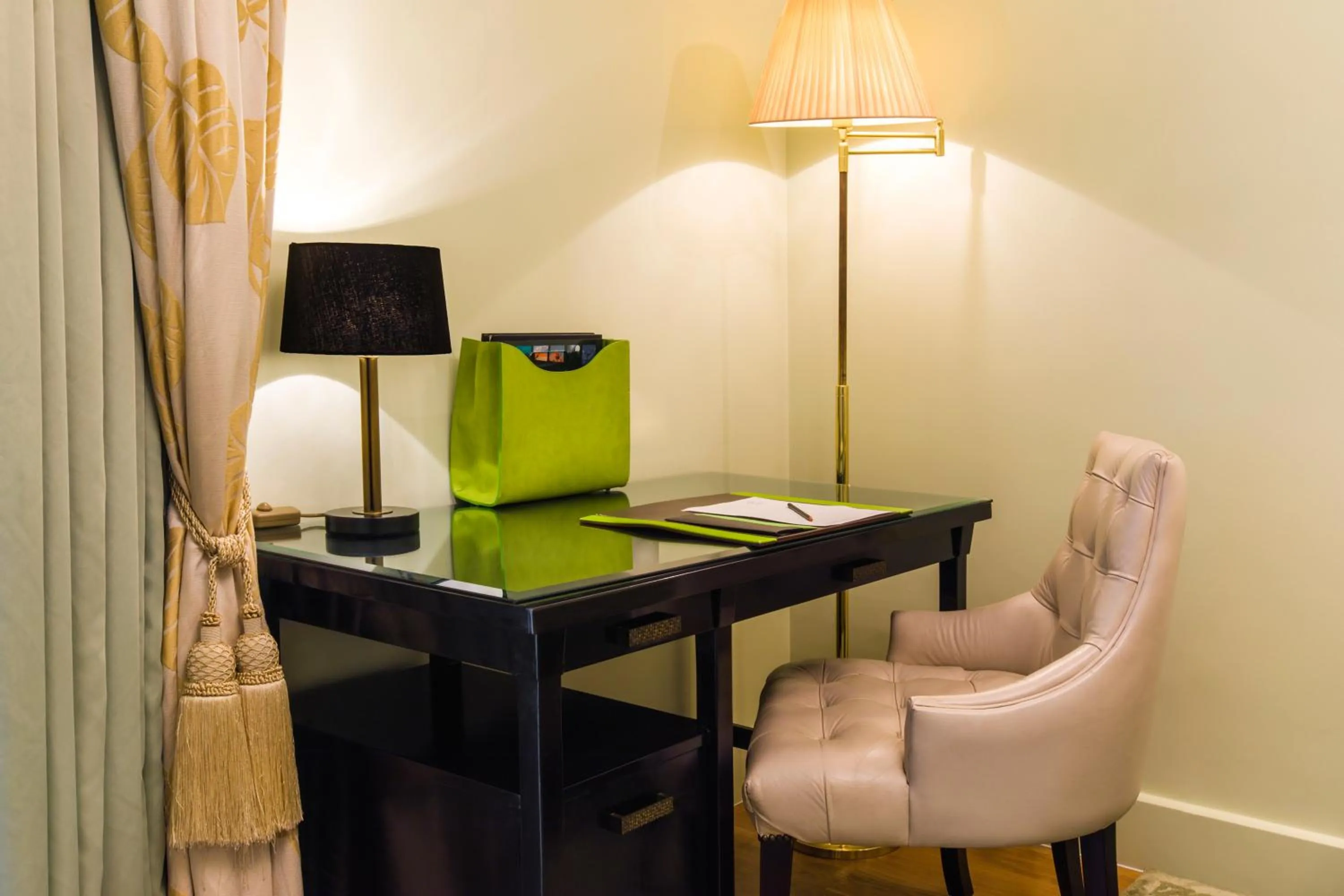 Seating area in Kempinski Nile Hotel, Cairo