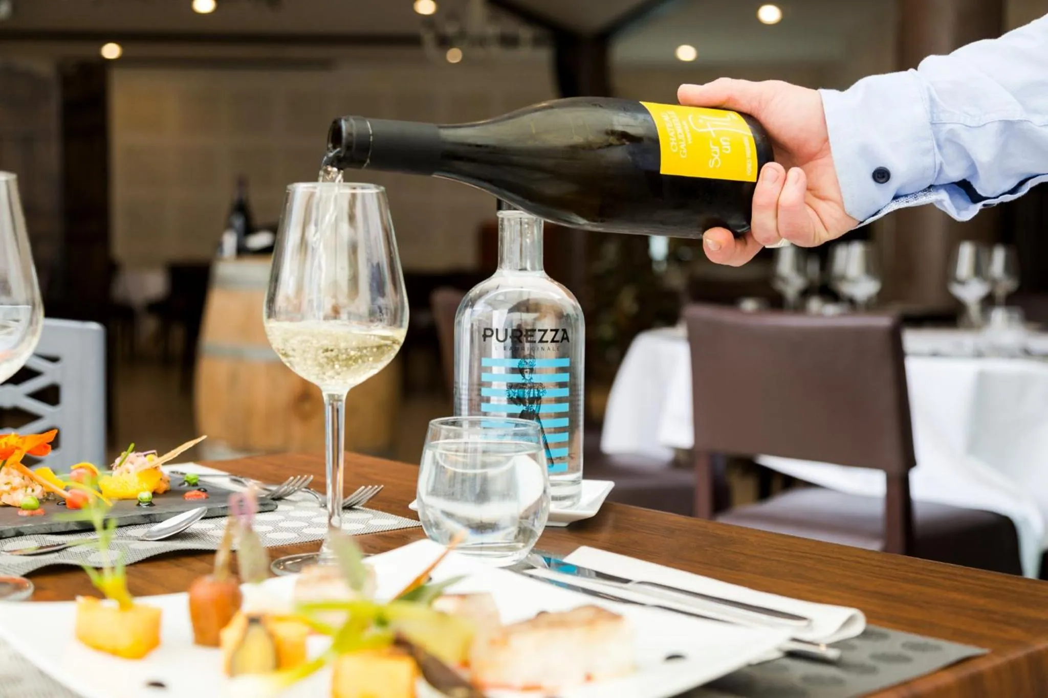 Restaurant/places to eat in Hôtel & Spa du Domaine des Thômeaux, The Originals Relais