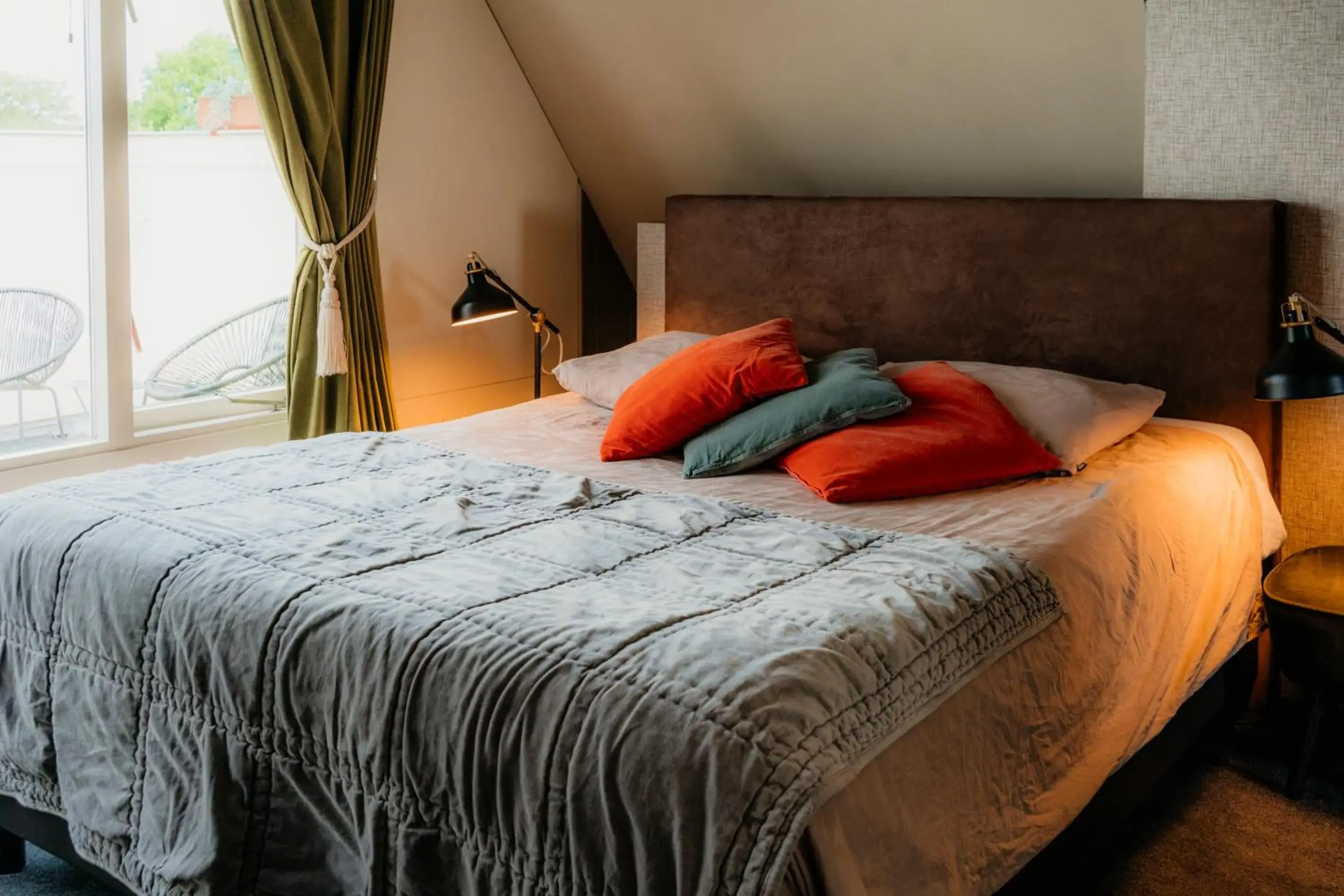 Deluxe Double Room with Balcony in Herberg d'n brouwer Deluxe Double Room with Balcony in Herberg d'n brouwer