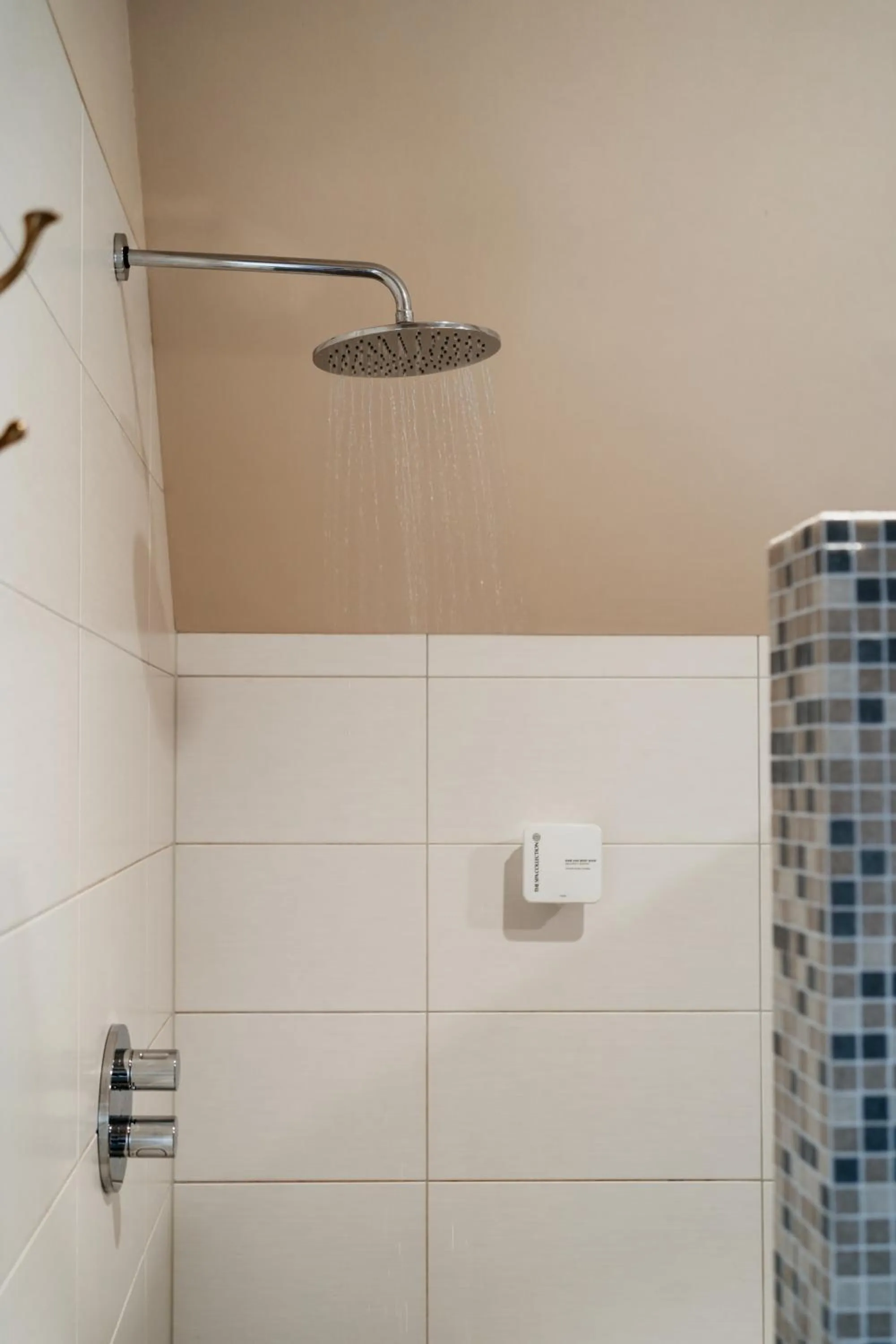 Shower in Herberg d'n brouwer