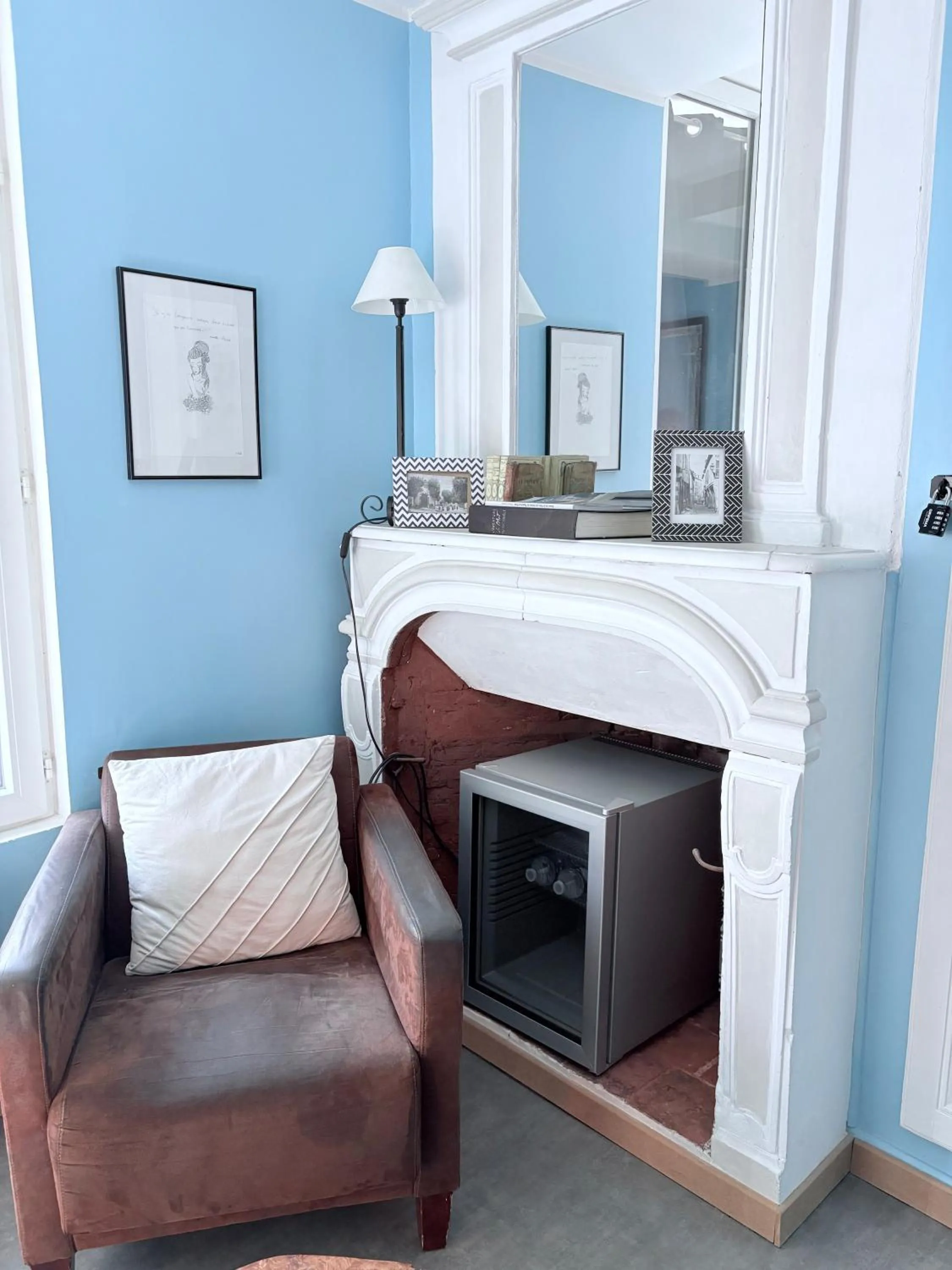 Living room in Au Richebourg Nogent