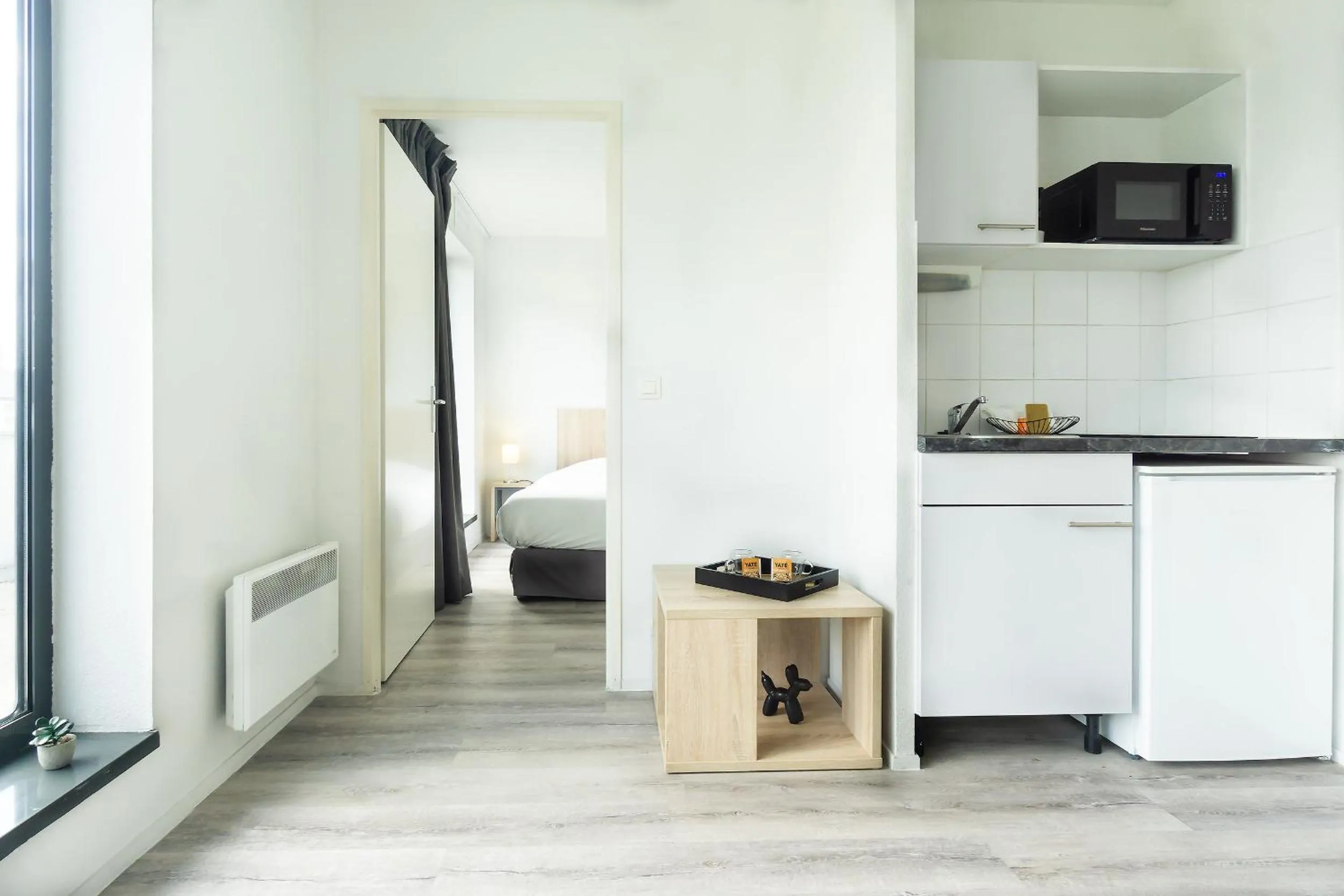 Kitchen or kitchenette in City Résidence Ivry