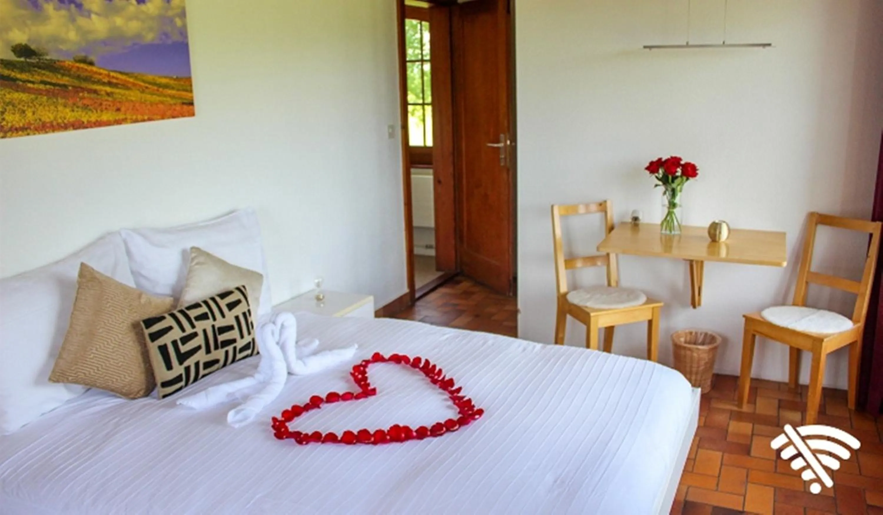 Bedroom, Bed in Crêt-Bérard