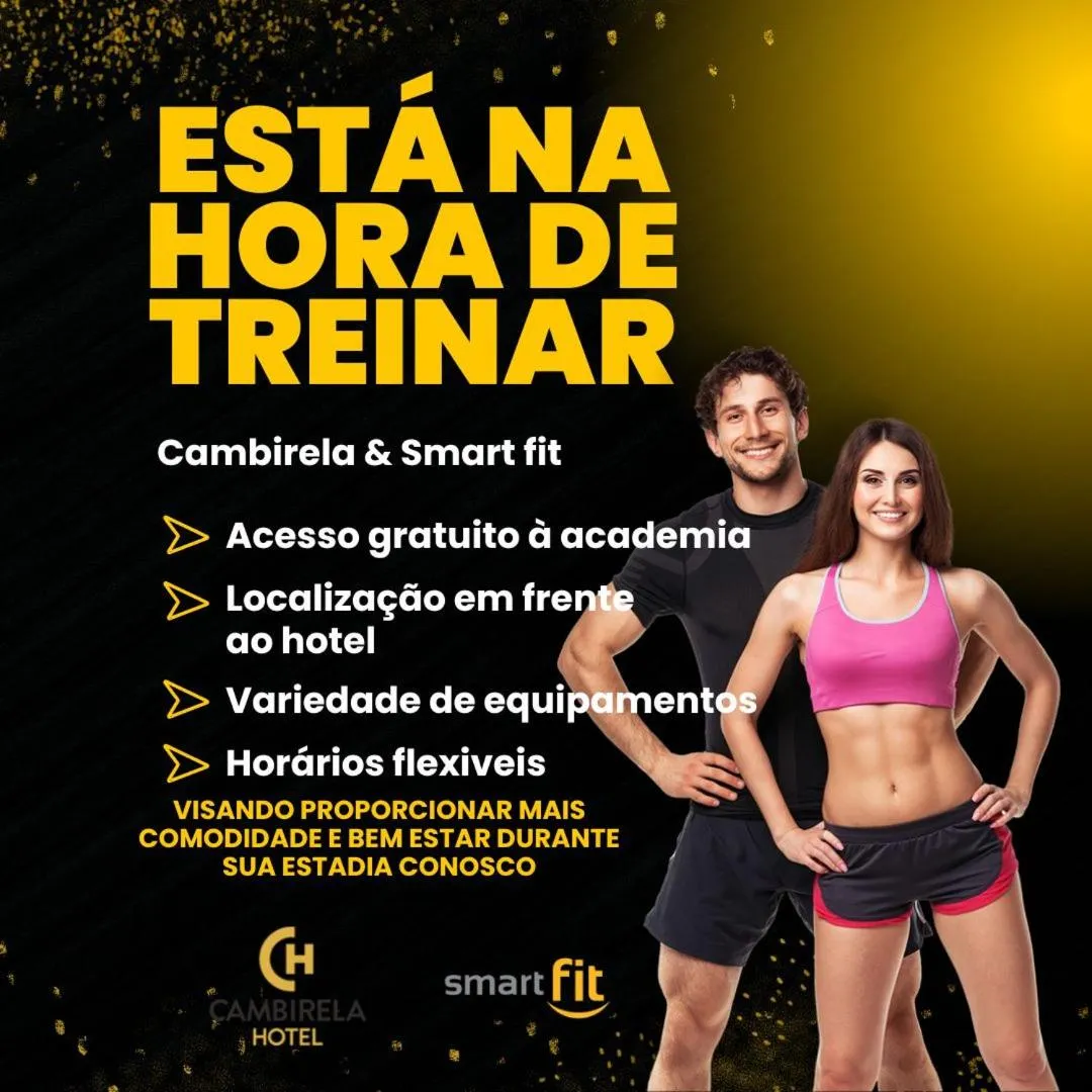 Fitness centre/facilities in Cambirela Hotel