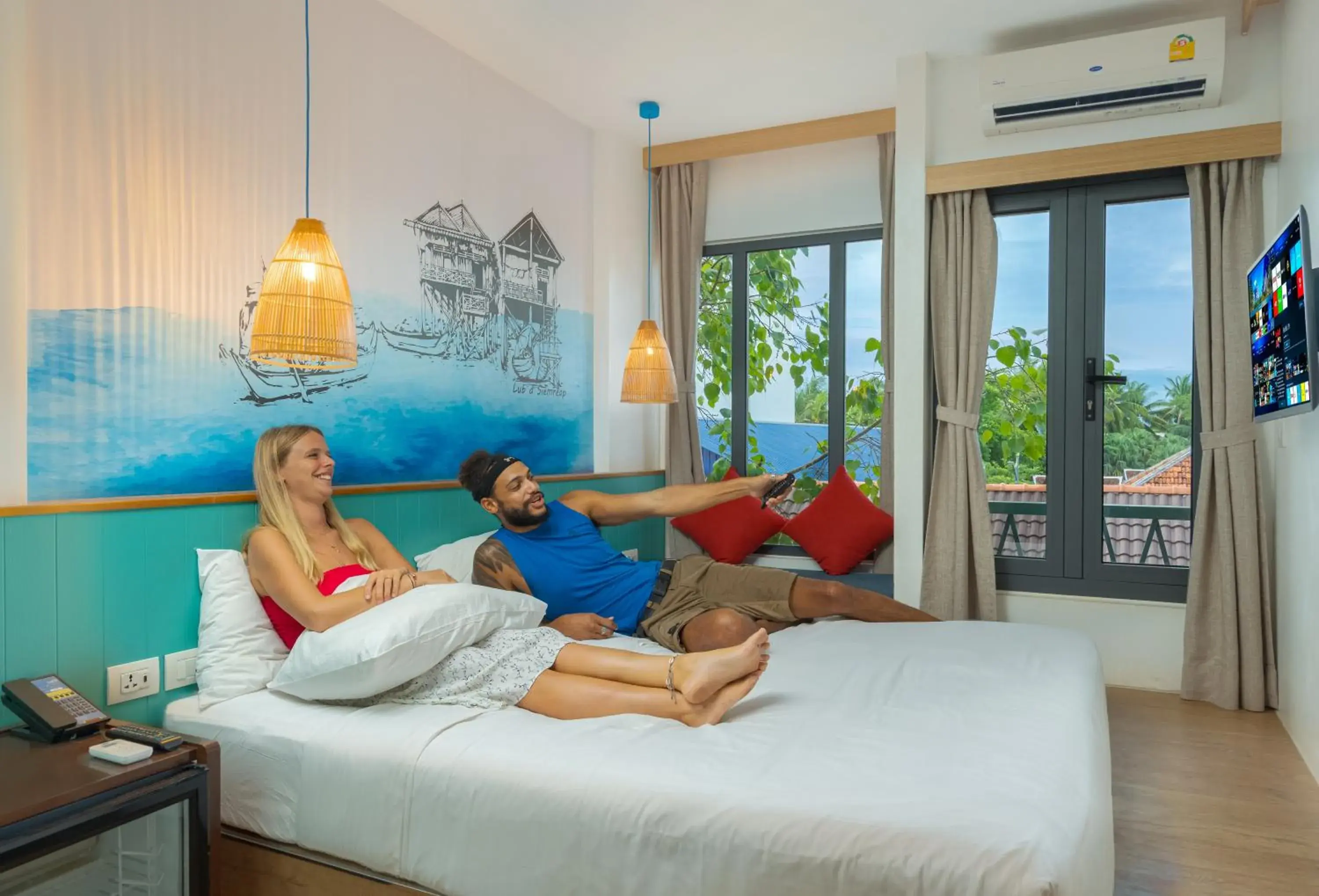 Bedroom, Bed in Lub d Siem Reap - Near Pub Street & Angkor Wat Bedroom, Bed in Lub d Siem Reap - Near Pub Street & Angkor Wat