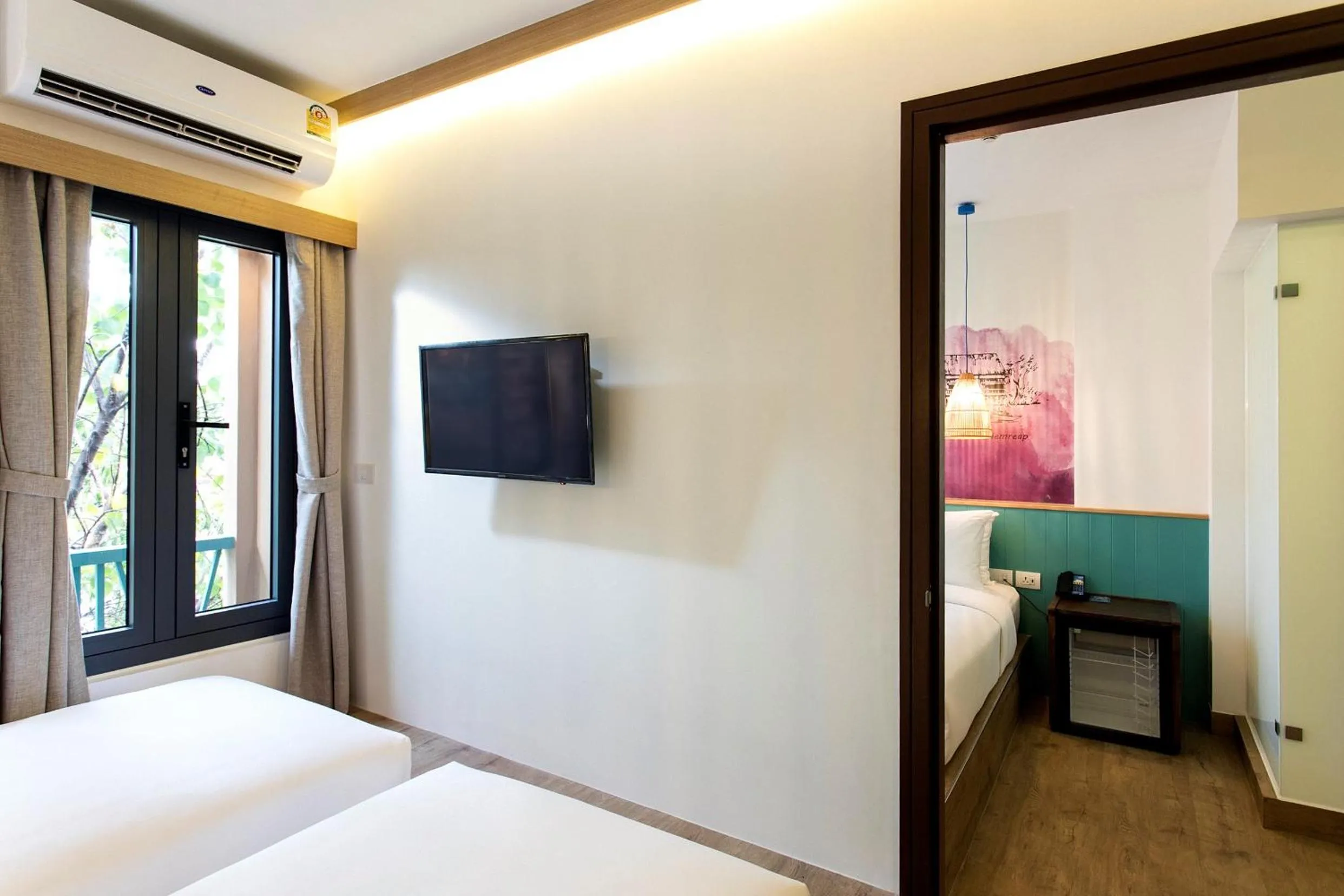 Bed in Lub d Siem Reap - Near Pub Street & Angkor Wat