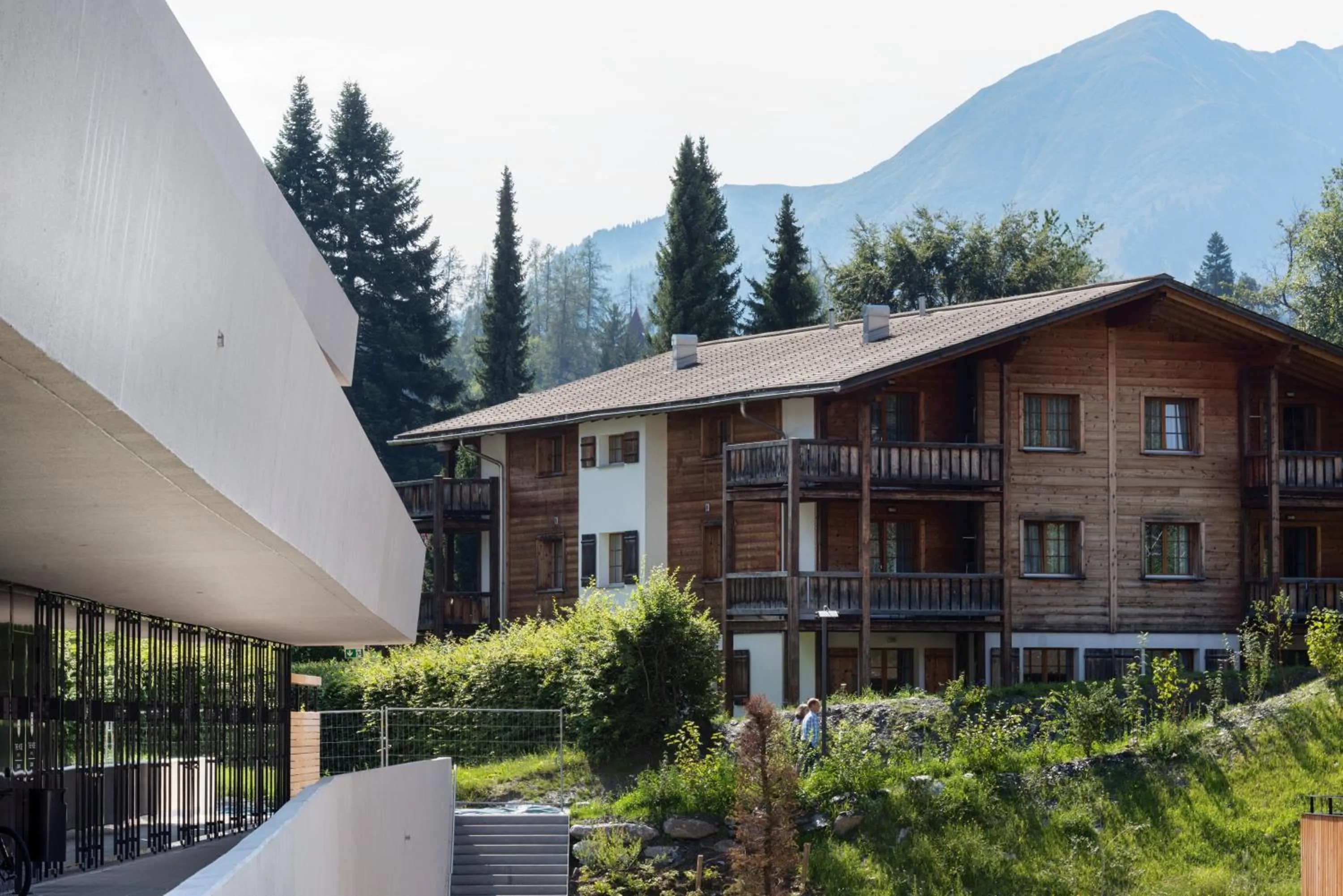 Property building in Hapimag Ferienwohnungen Flims