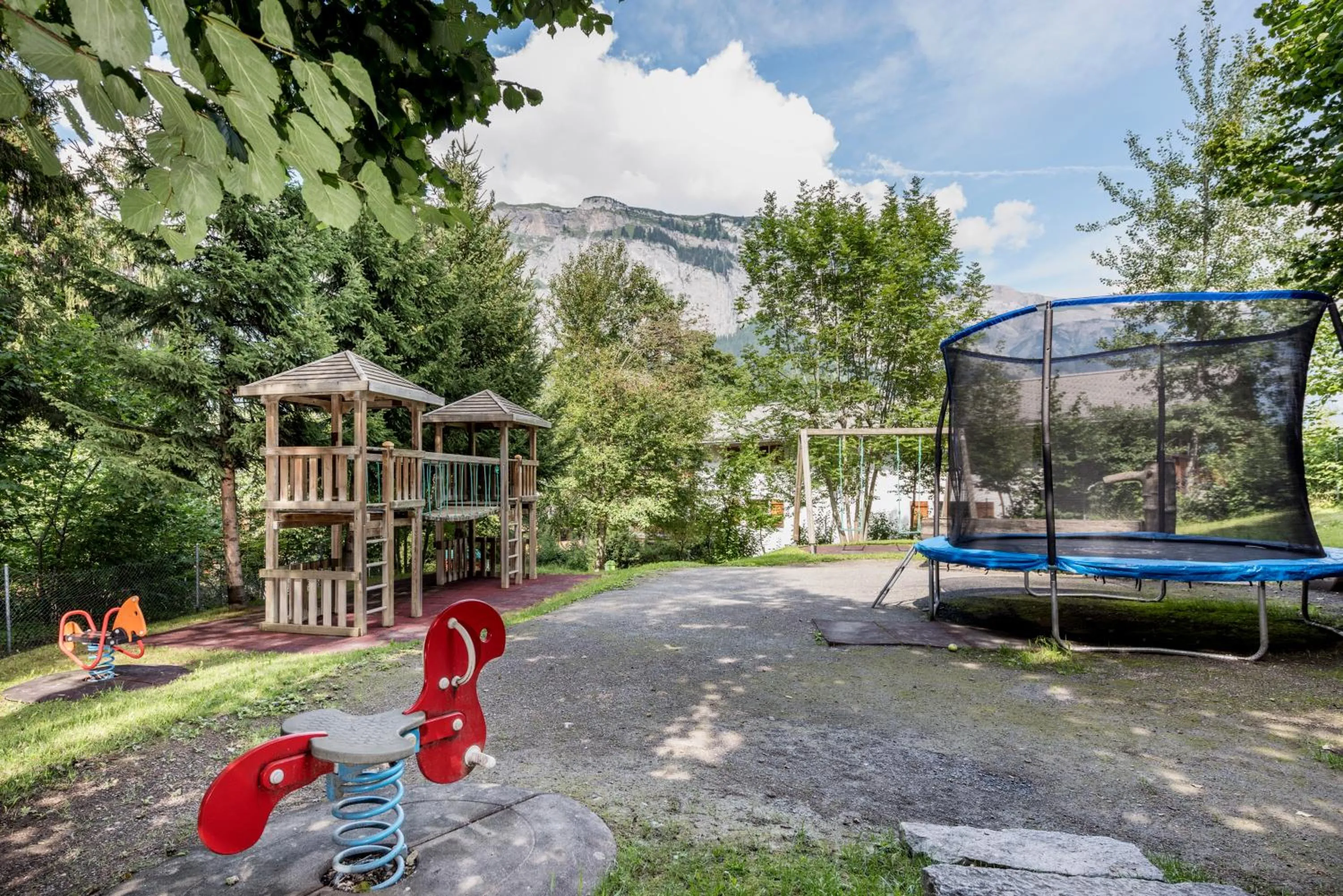 Patio in Hapimag Ferienwohnungen Flims